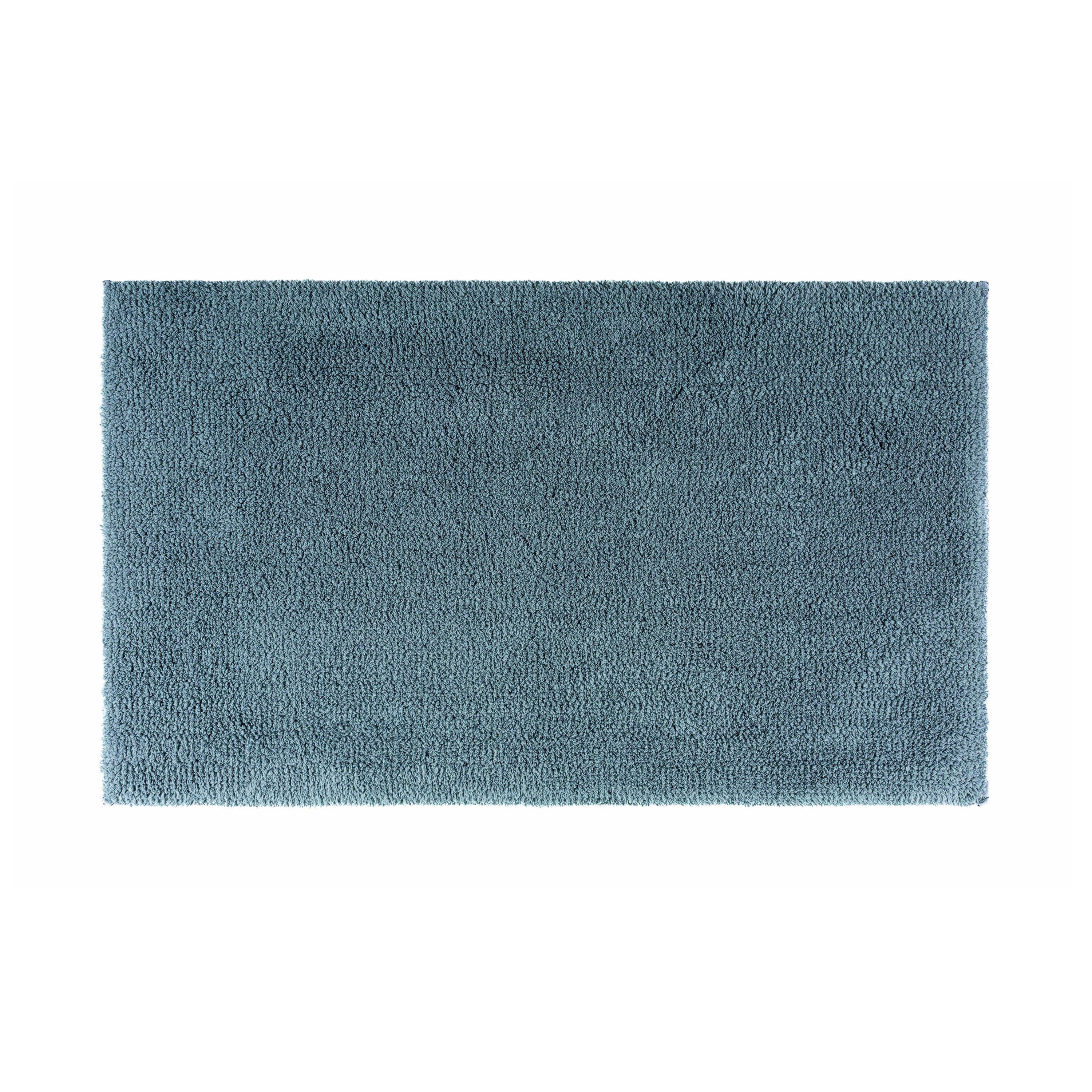 Imagen 1 de Alfombra de baño Egoist Velour Graccioza - Azul verdoso 50 x 80 cm Azul verdoso
