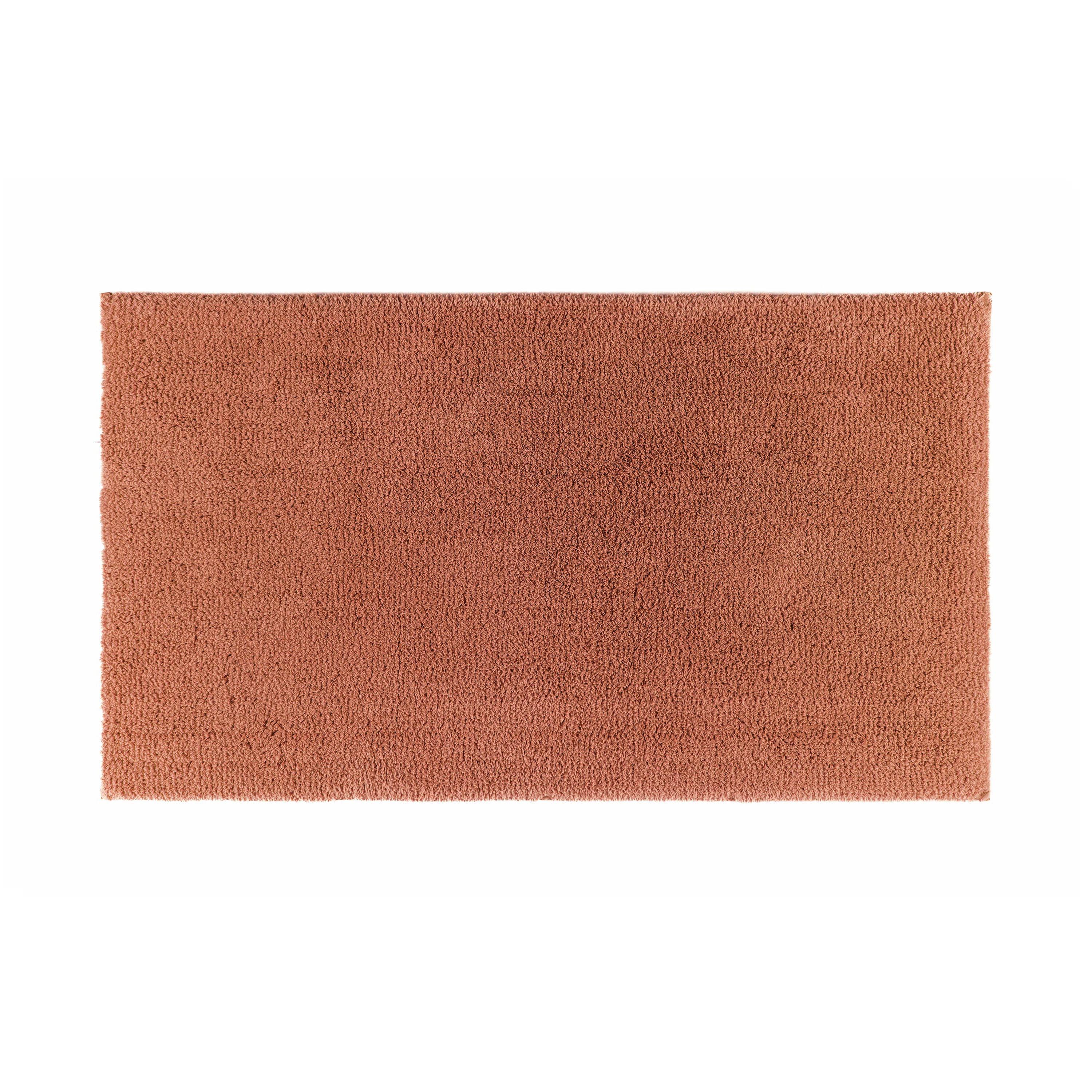 Imagen 1 de Alfombra de baño Egoist Velour Graccioza - Teja 50 x 80 cm Teja