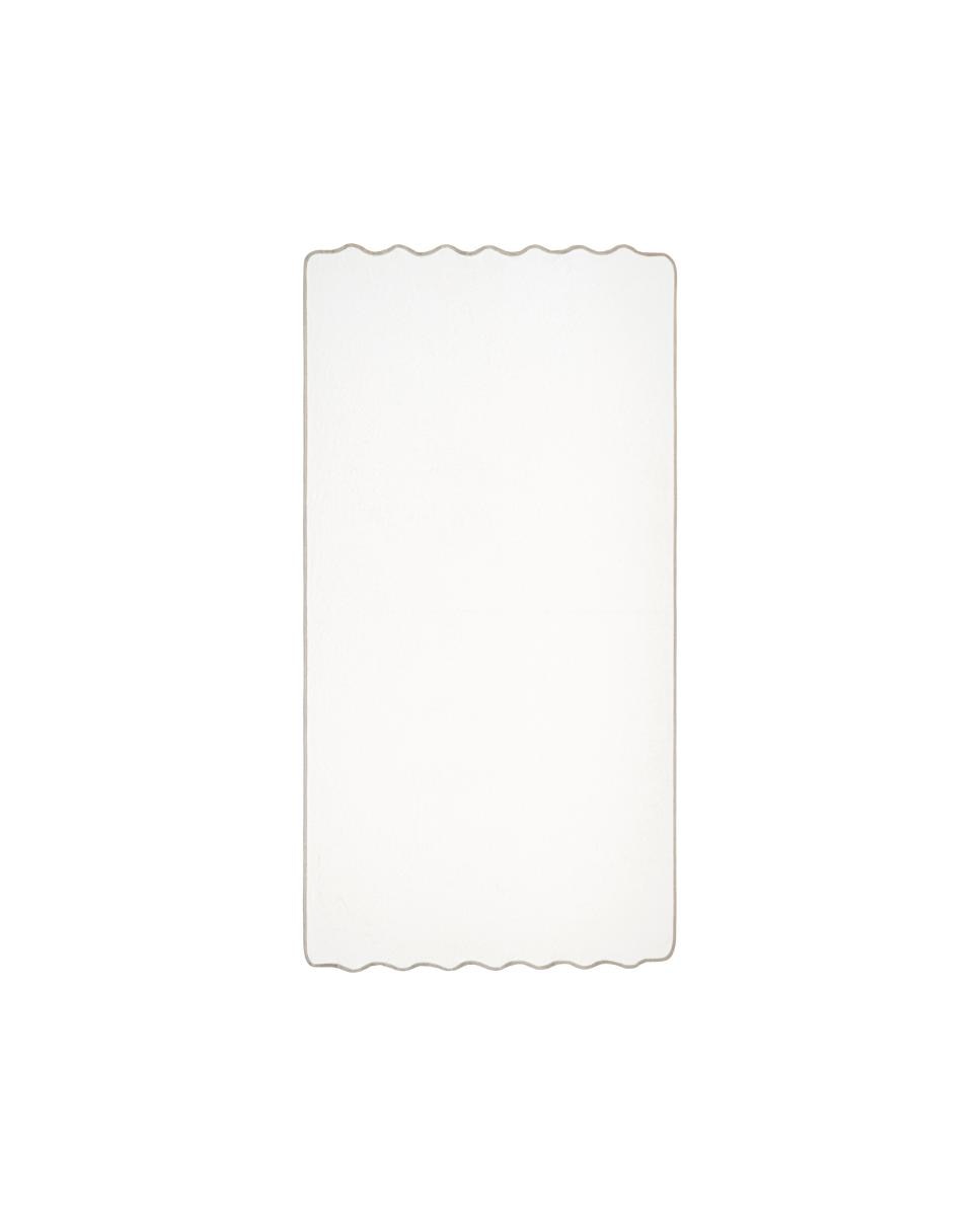 Toalla de Playa Verona Graccioza - Blanco / Beige 95 x 200 cm Blanco / Beige-1