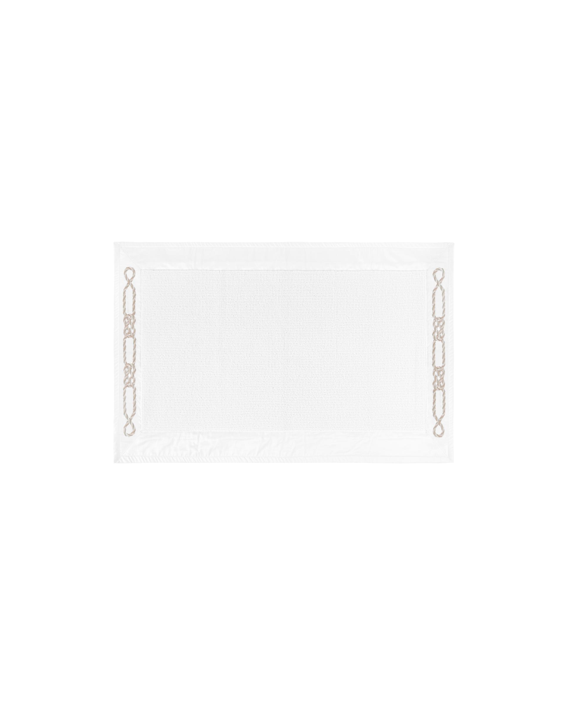 Imagen 1 de Alfombra de baño Velluto Graccioza - Blanco 50 x 80 cm Blanco