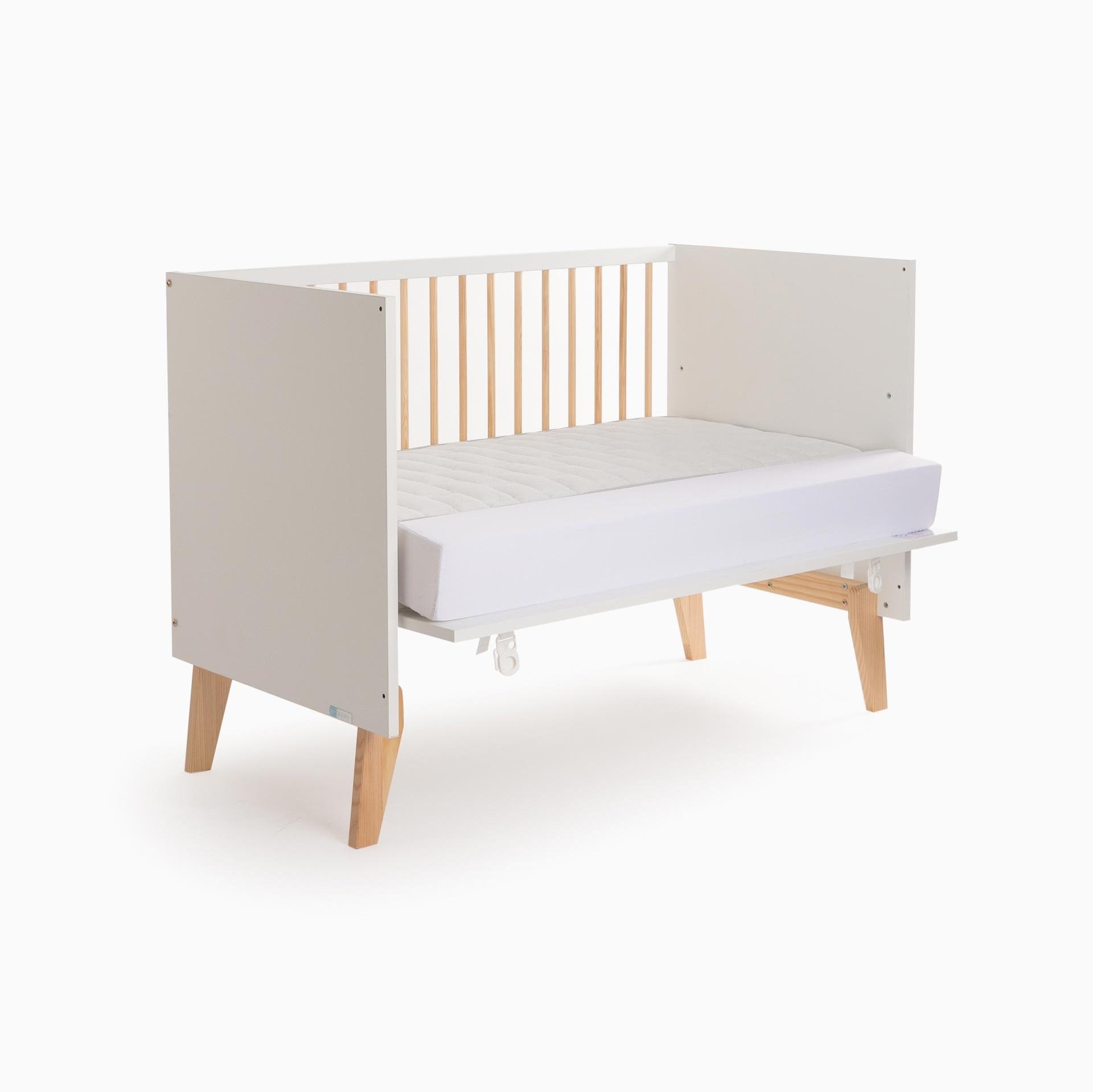 Cuna (60x120cm) Zippy 3 en 1 - Blanco Blanco-4