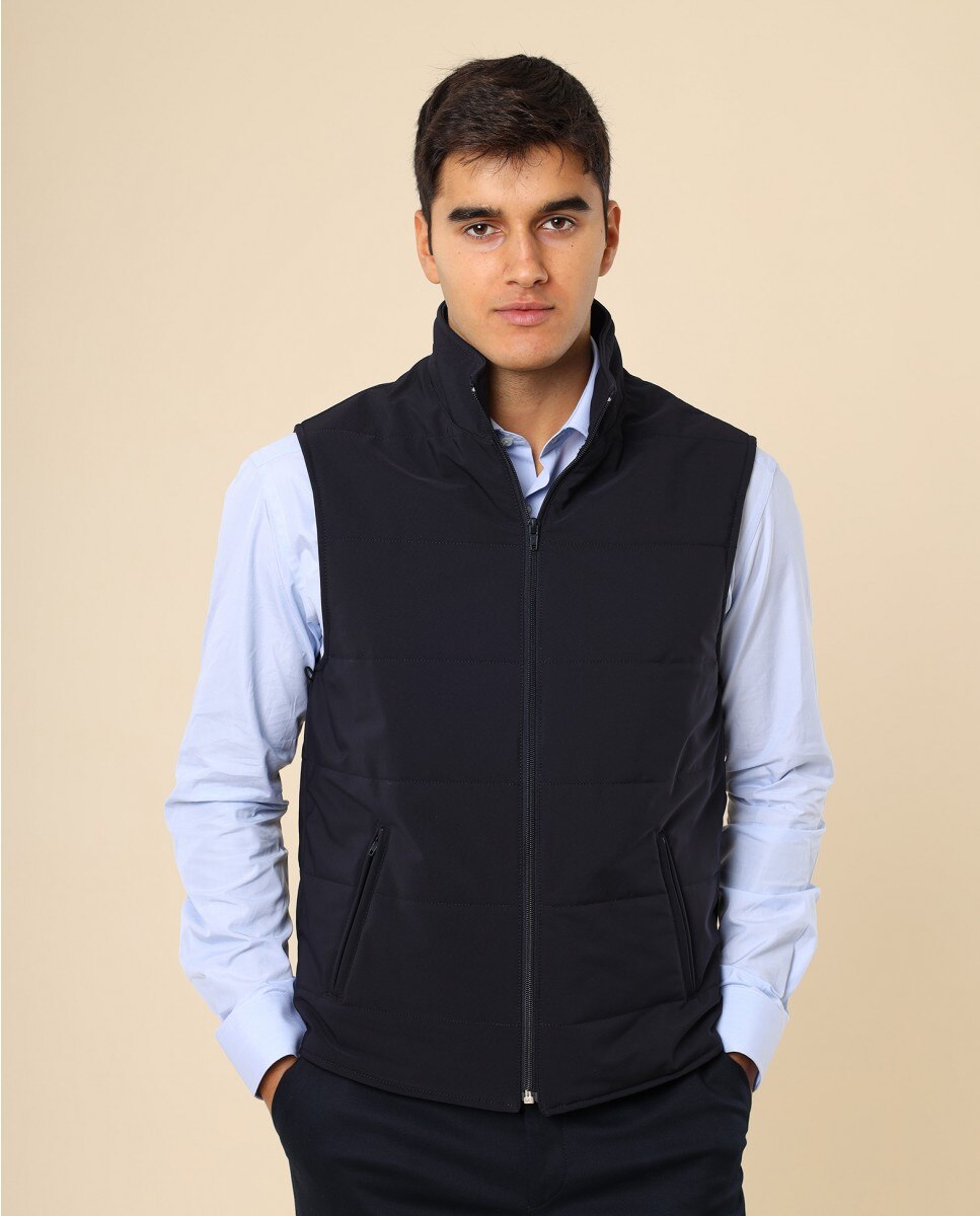 Chaqueta de hombre en - Wickett Jones - Marrón oscuro Marrón oscuro-3