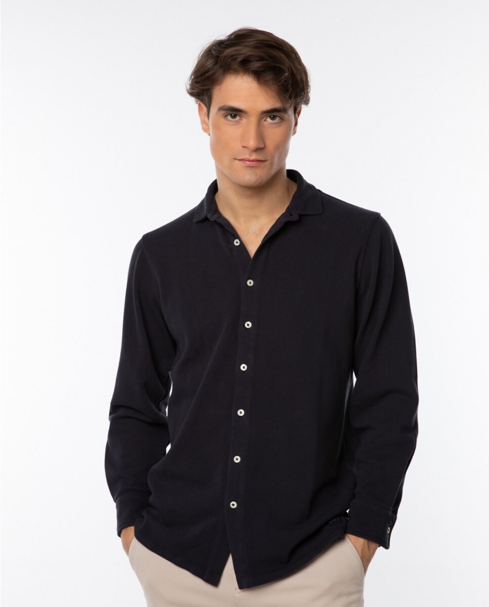 Calvin Klein El Corte Ingles Camisa Negra Hombre Blusa Negra De Vestir  Manga Corta Blusa Estampada Blusas Calvin, image size:967x1200