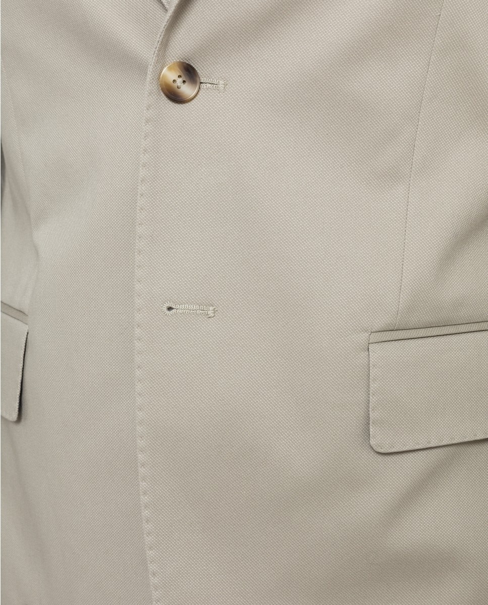 Americana de hombre regular de grano en oscuro - Wickett Jones - Beige Beige-5