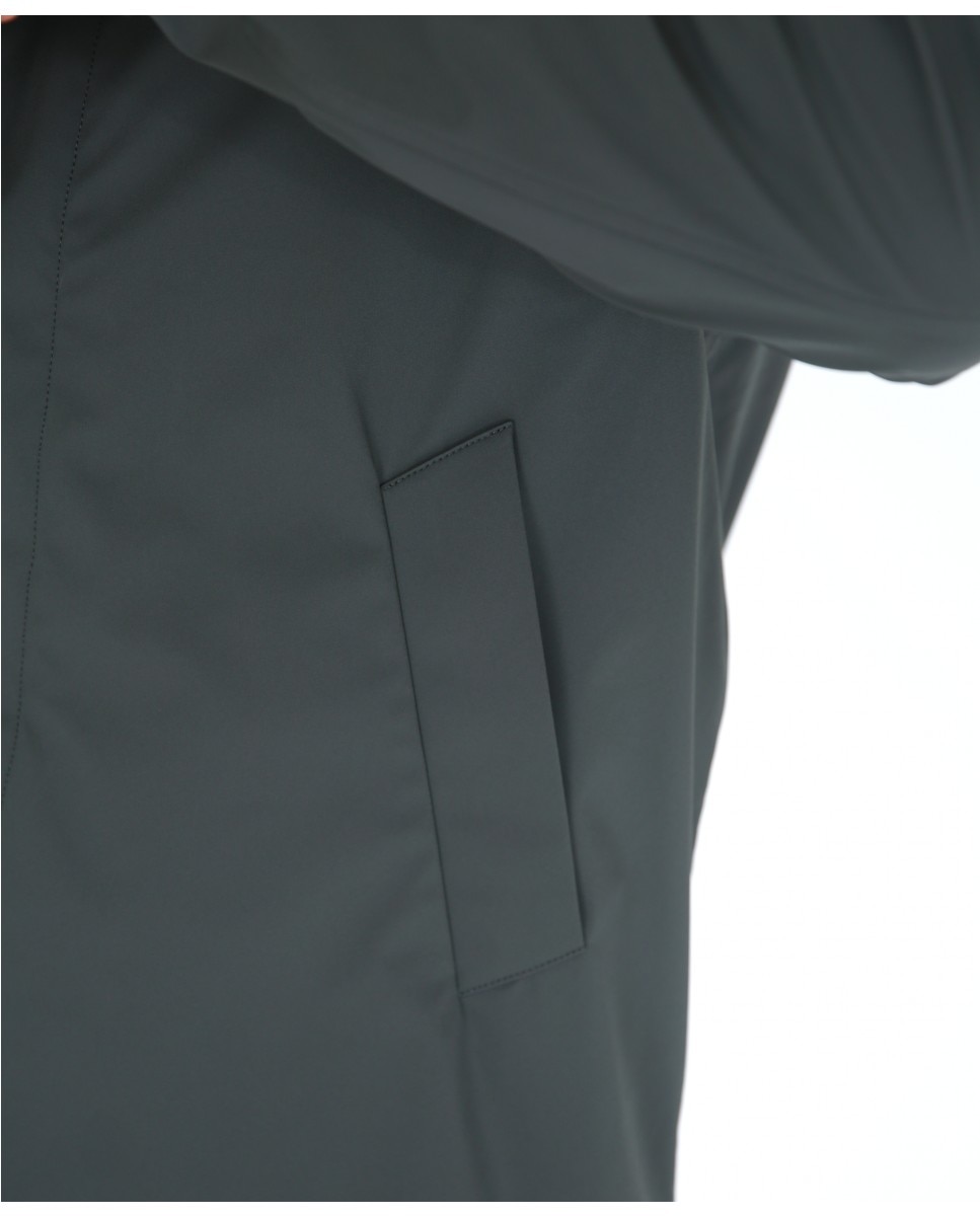 Gabardina de hombre en - Wickett Jones - Verde oscuro Verde oscuro-6