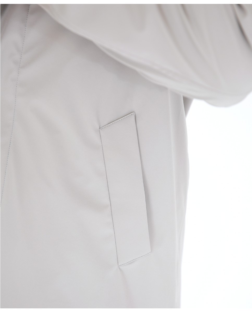 Gabardina de hombre en beige claro - Wickett Jones - Beige Beige-5