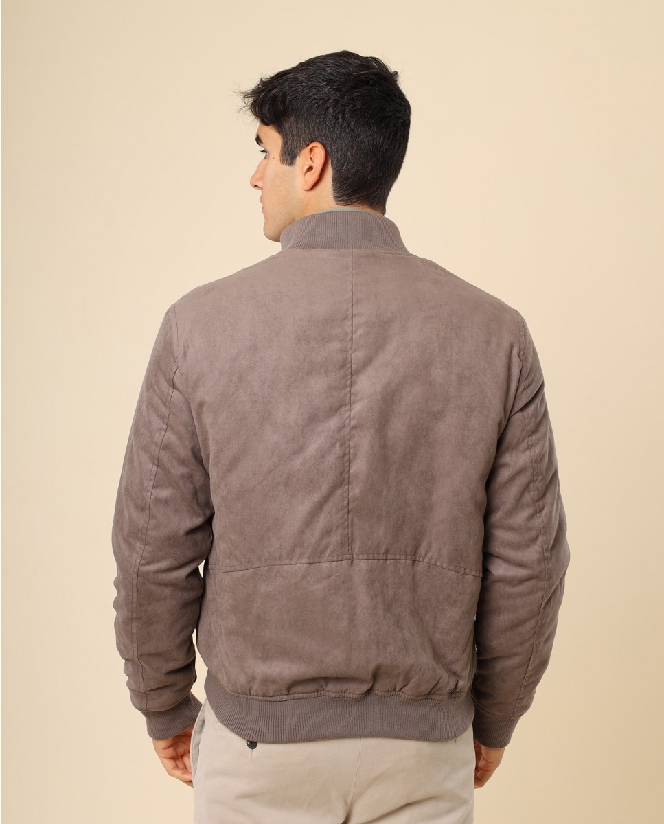 Imagen 2 de Chaqueta de hombre 100% poliéster en caqui - Wickett Jones - Kaki Kaki
