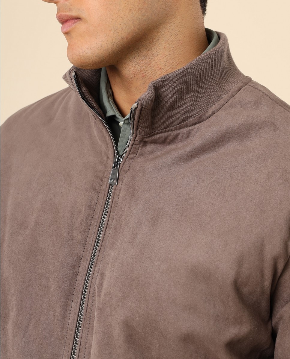 Imagen 3 de Chaqueta de hombre 100% poliéster en caqui - Wickett Jones - Kaki Kaki
