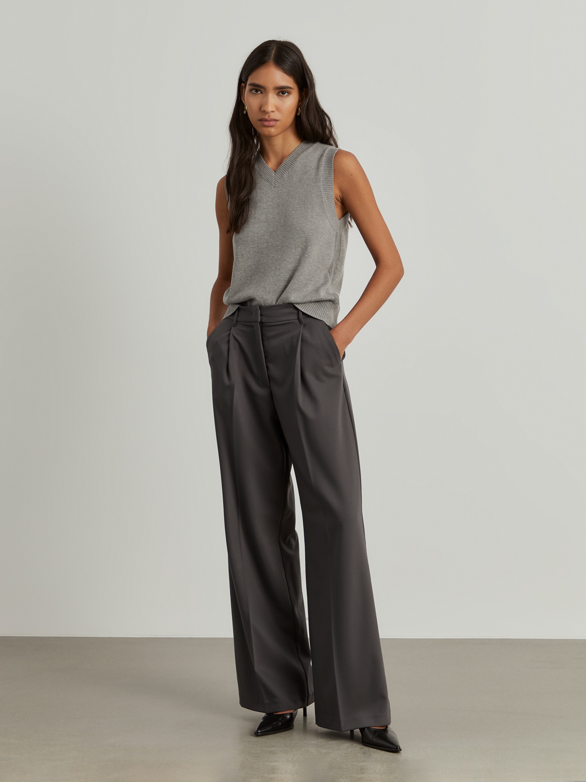 Pantalon ancho mujer fashion el corte ingles