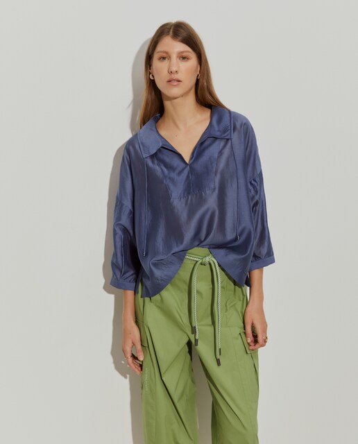 Imagen 0 de Blusa oversize de mujer con lyocell