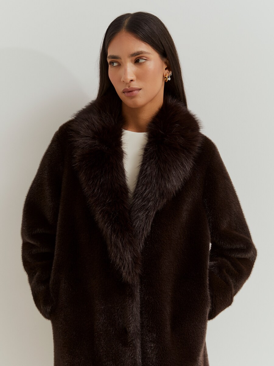 Abrigos Largos El Corte Ingles Abrigos Pelo Mujer Abrigo Largo De