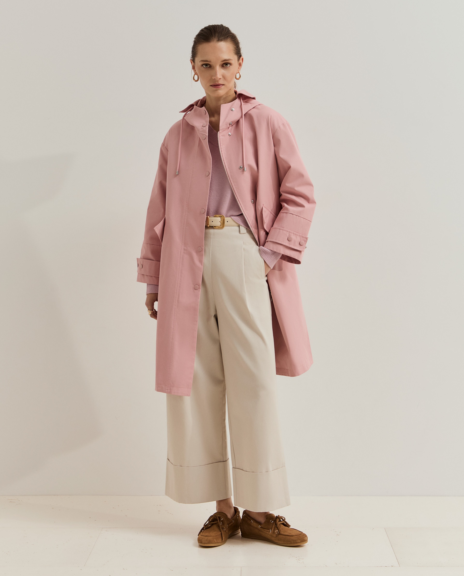 Lion of Porches - Parka de mujer con capucha.