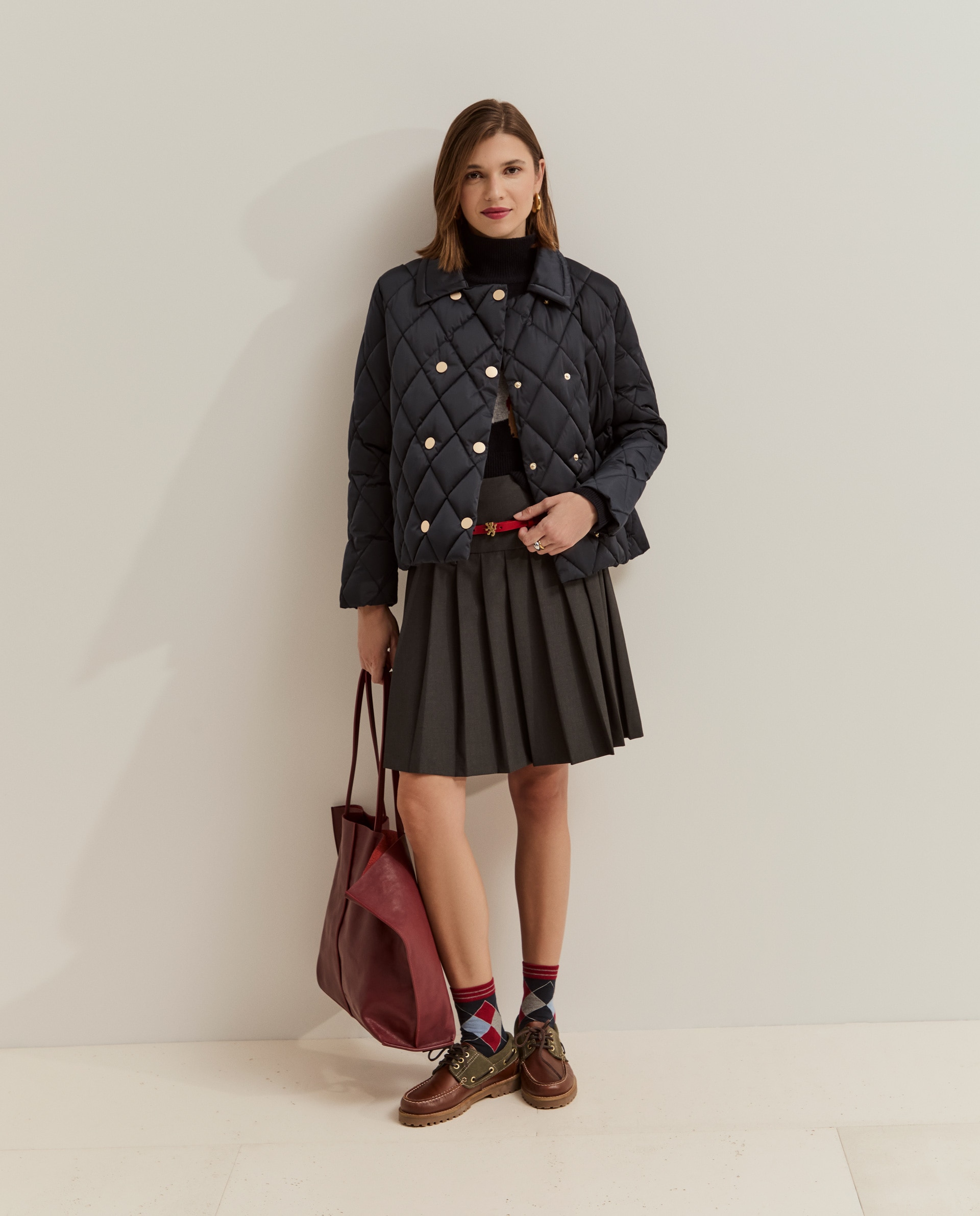 Imagen 0 de Chaqueta de mujer acolchoada Azul marino