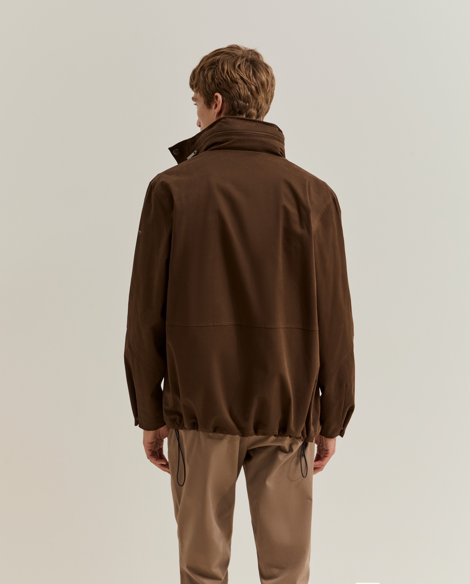 Imagen 3 de Chaqueta de hombre con capucha y bolsos - Lion of Porches - Marrón Marrón