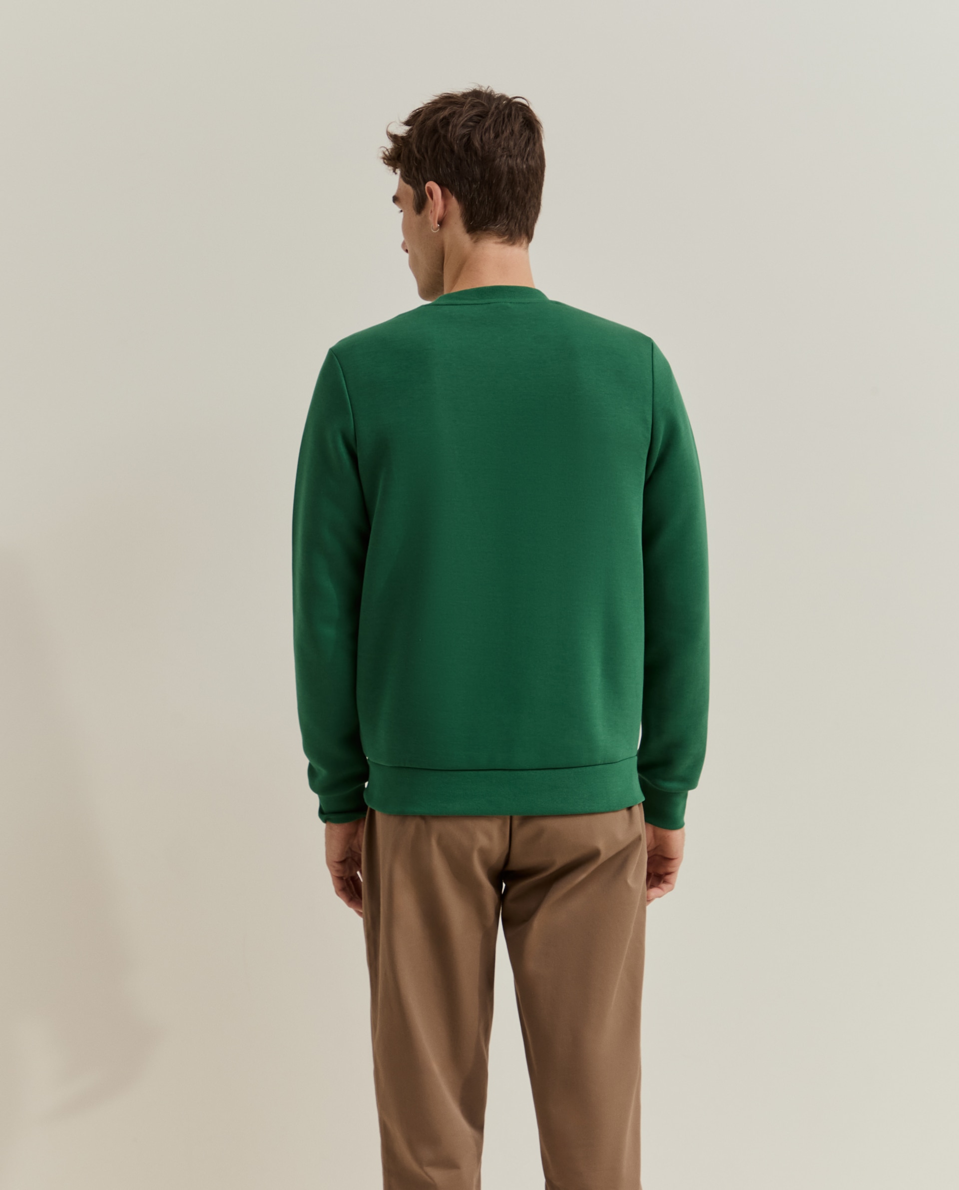 Sudadera de hombre con logo - Lion of Porches - Verde Verde-3
