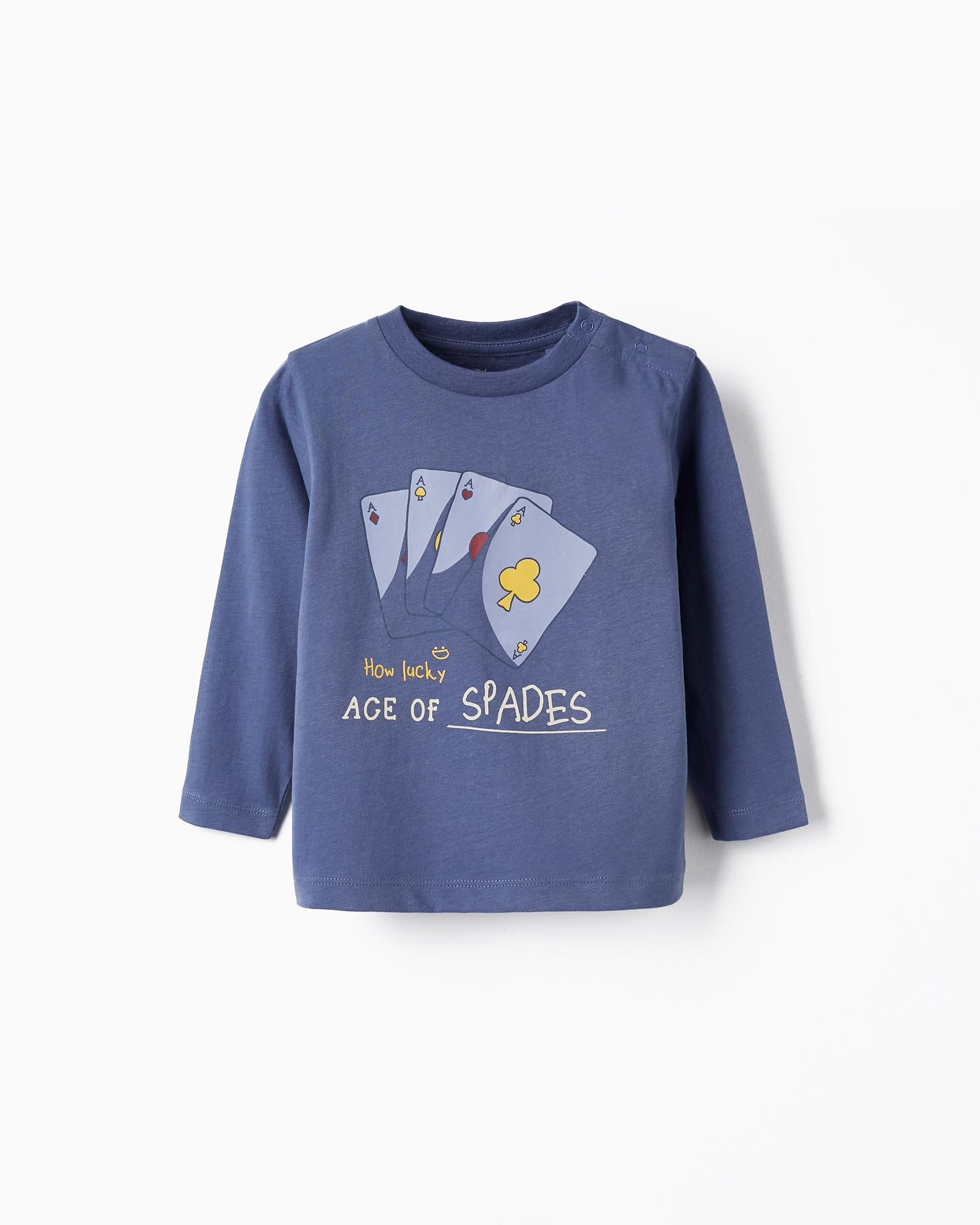 Camiseta de bebe nino 100 algodon de manga larga Zippy El Corte Ingles