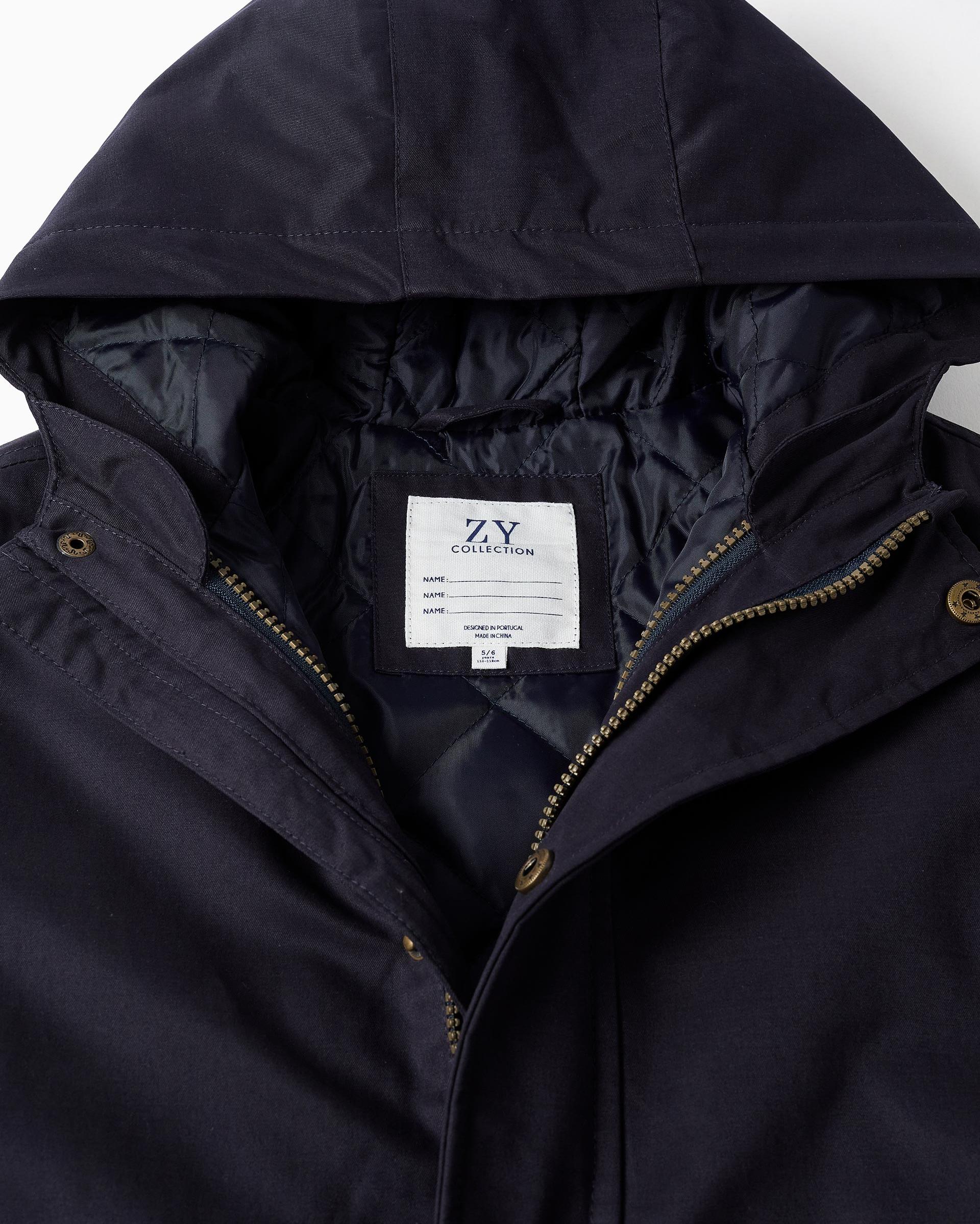 Parka de niño acolchado 3 en 1 con capucha - Zippy - Azul marino Azul marino-5