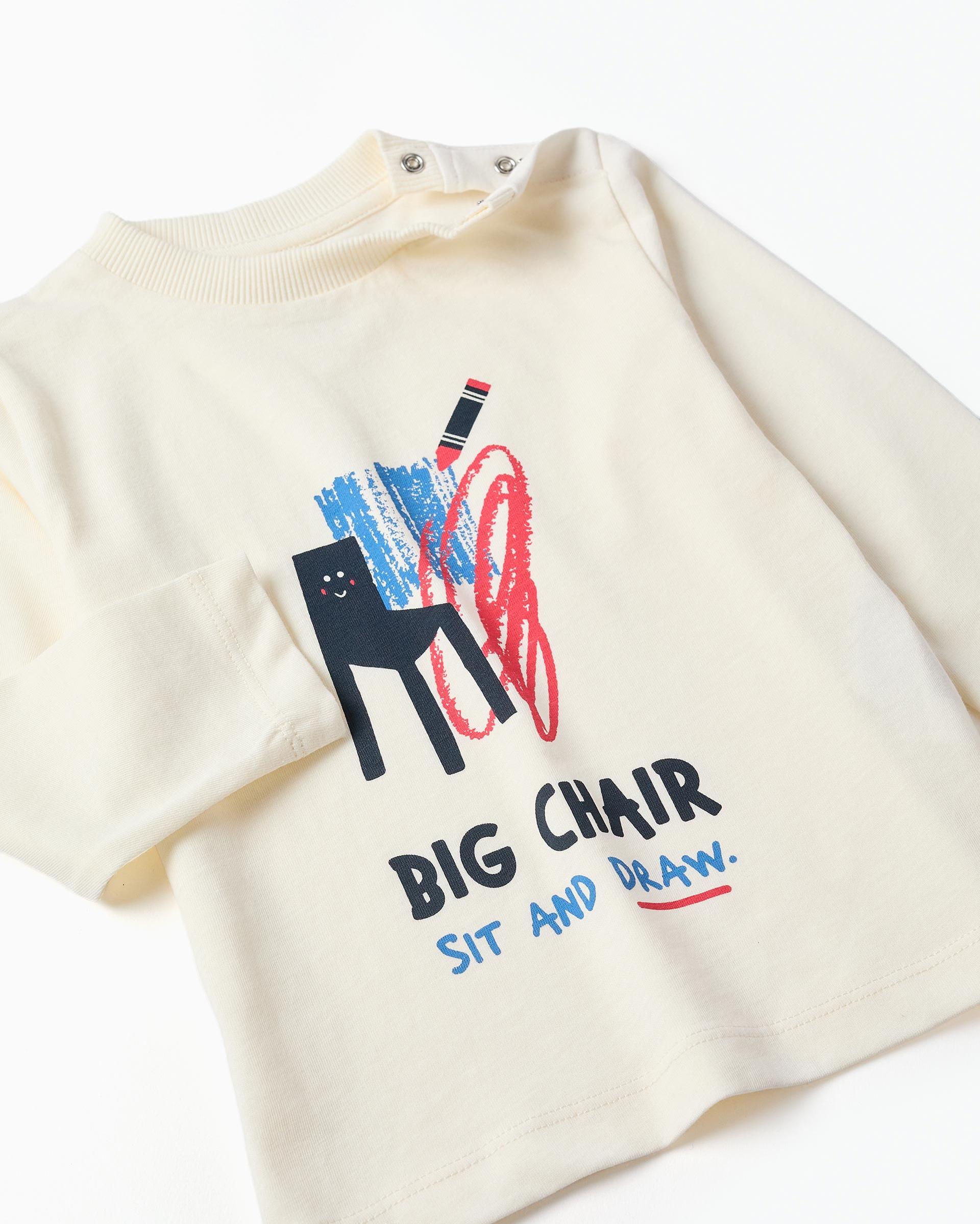Chándal de bebé niño perchado y con estampado - Zippy - Rojo Rojo-4