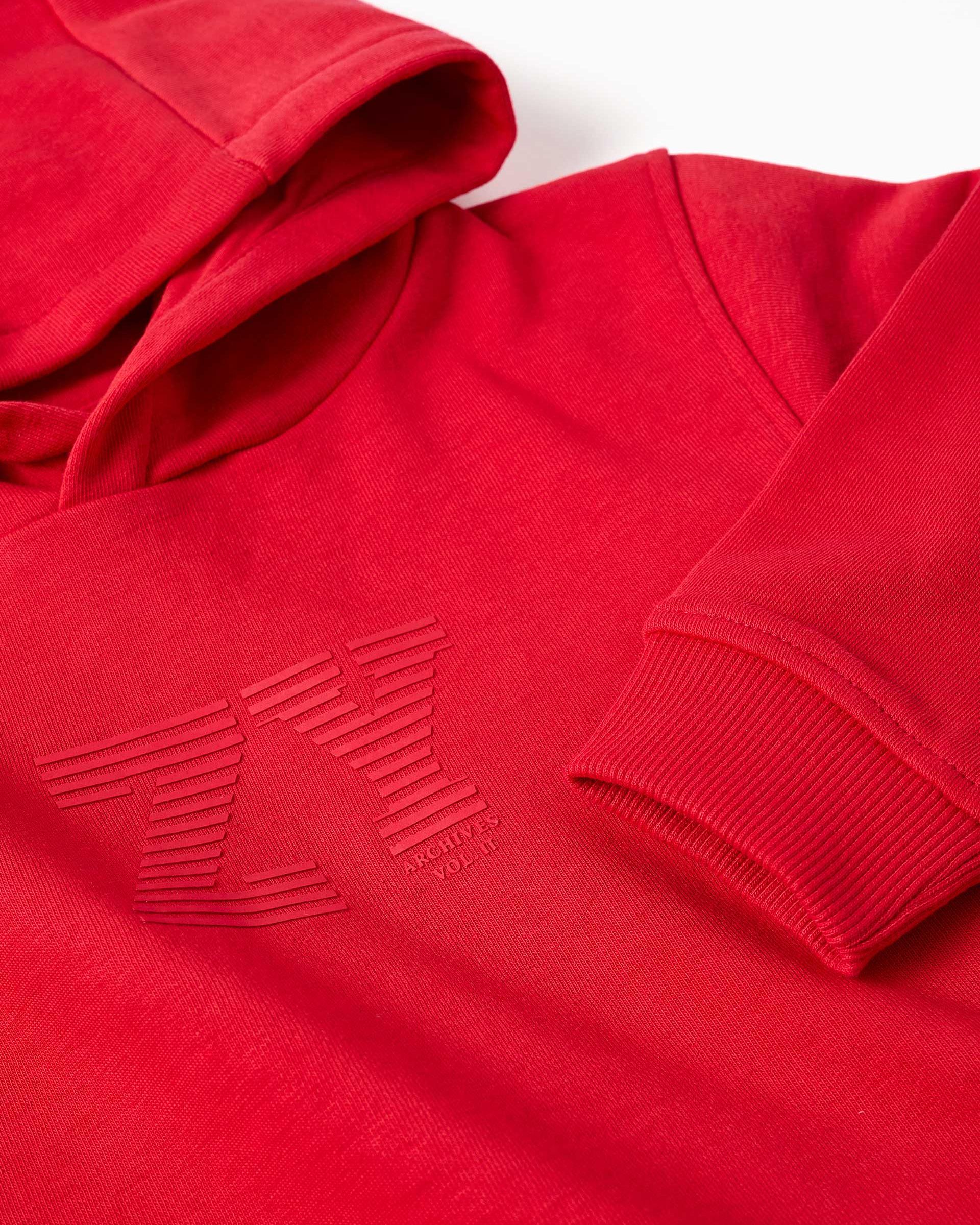 Sudadera de bebé niño con capucha y estampado - Zippy - Rojo Rojo-2