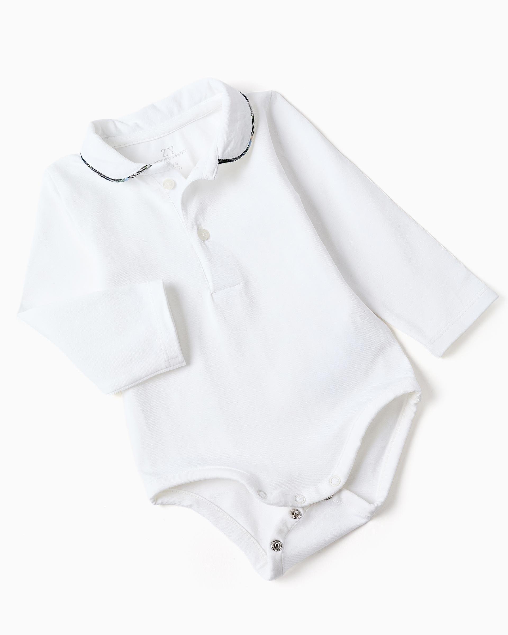 Conjunto de bebé niño 100% algodón y a cuadros - Zippy - Azul marino Azul marino-2