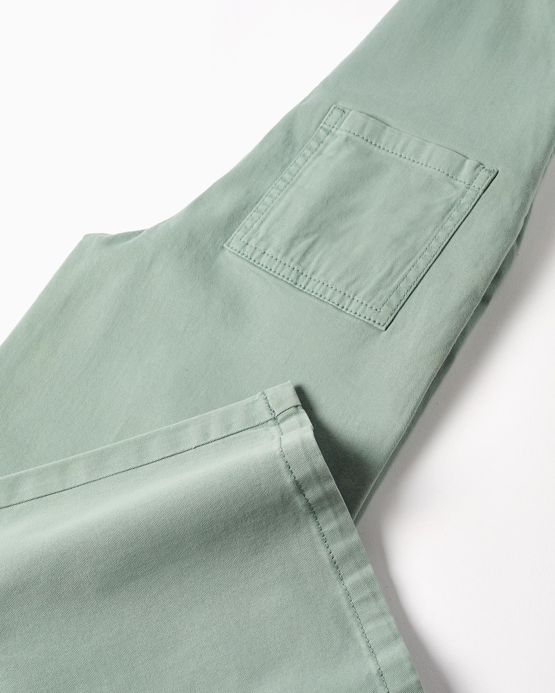 Mono de niña de pierna ancha y de sarga - Zippy - Verde Verde-5