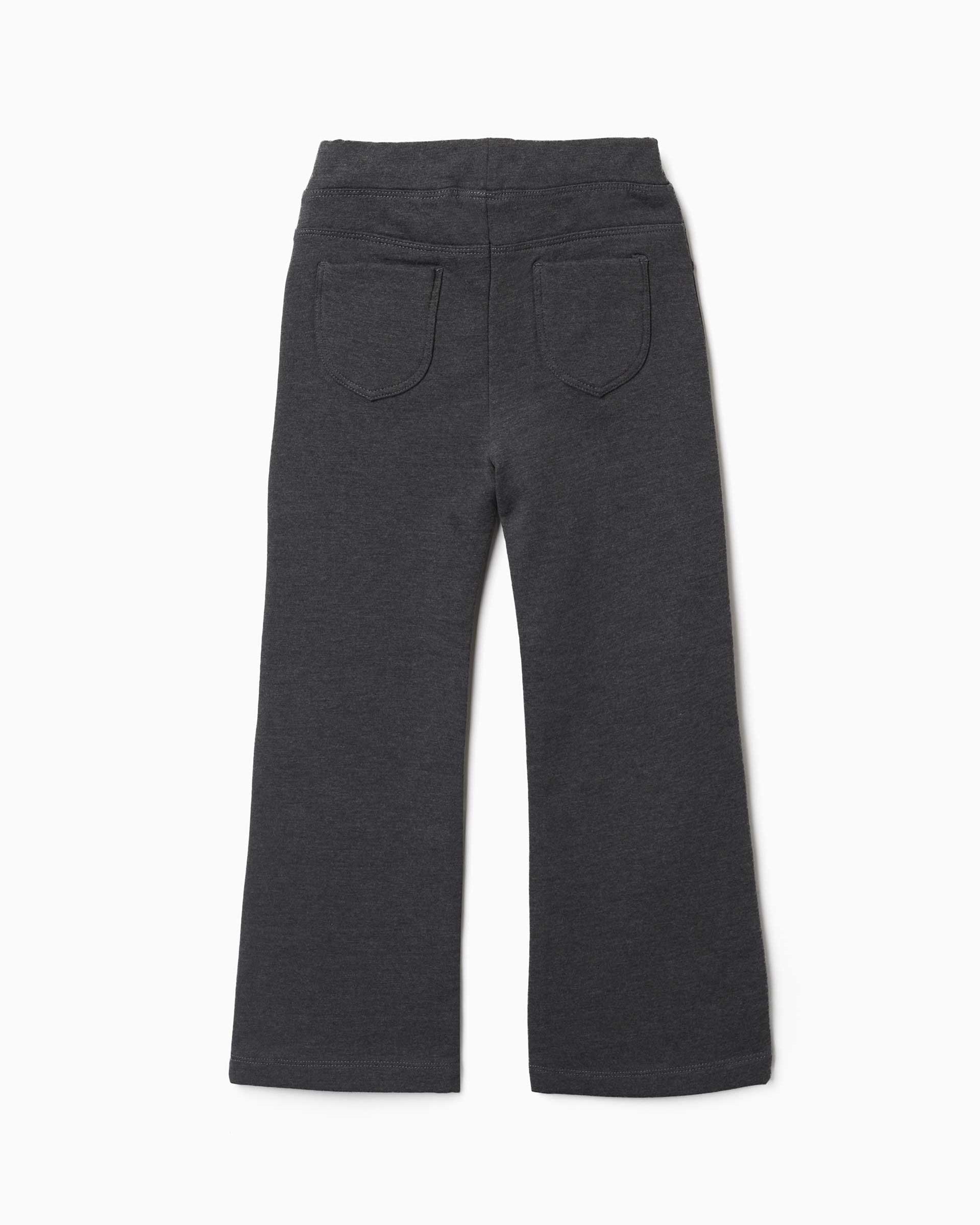 Leggins de niña perchado y de campana - Zippy - Gris oscuro Gris oscuro-3