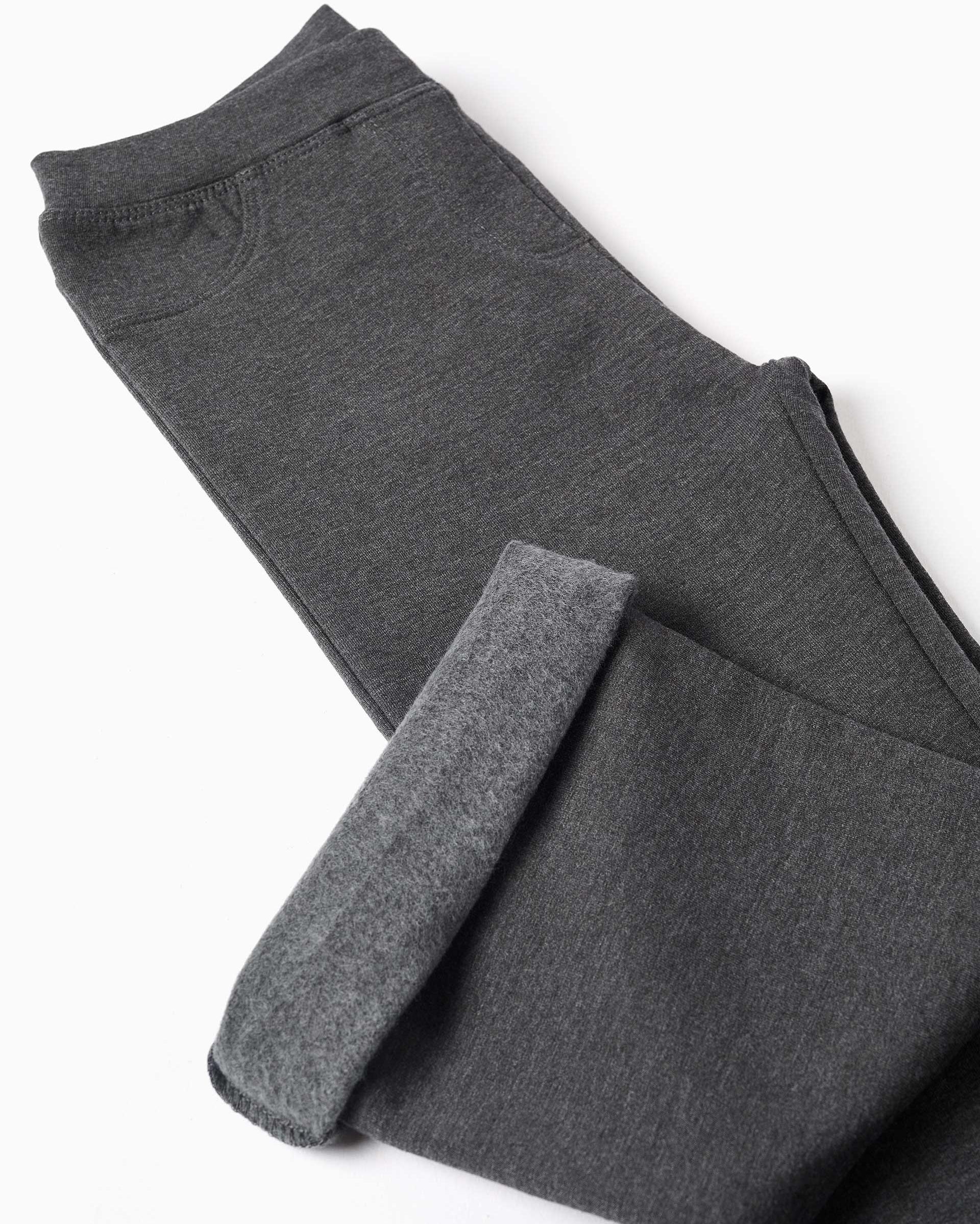 Leggins de niña perchado y de campana - Zippy - Gris oscuro Gris oscuro-4