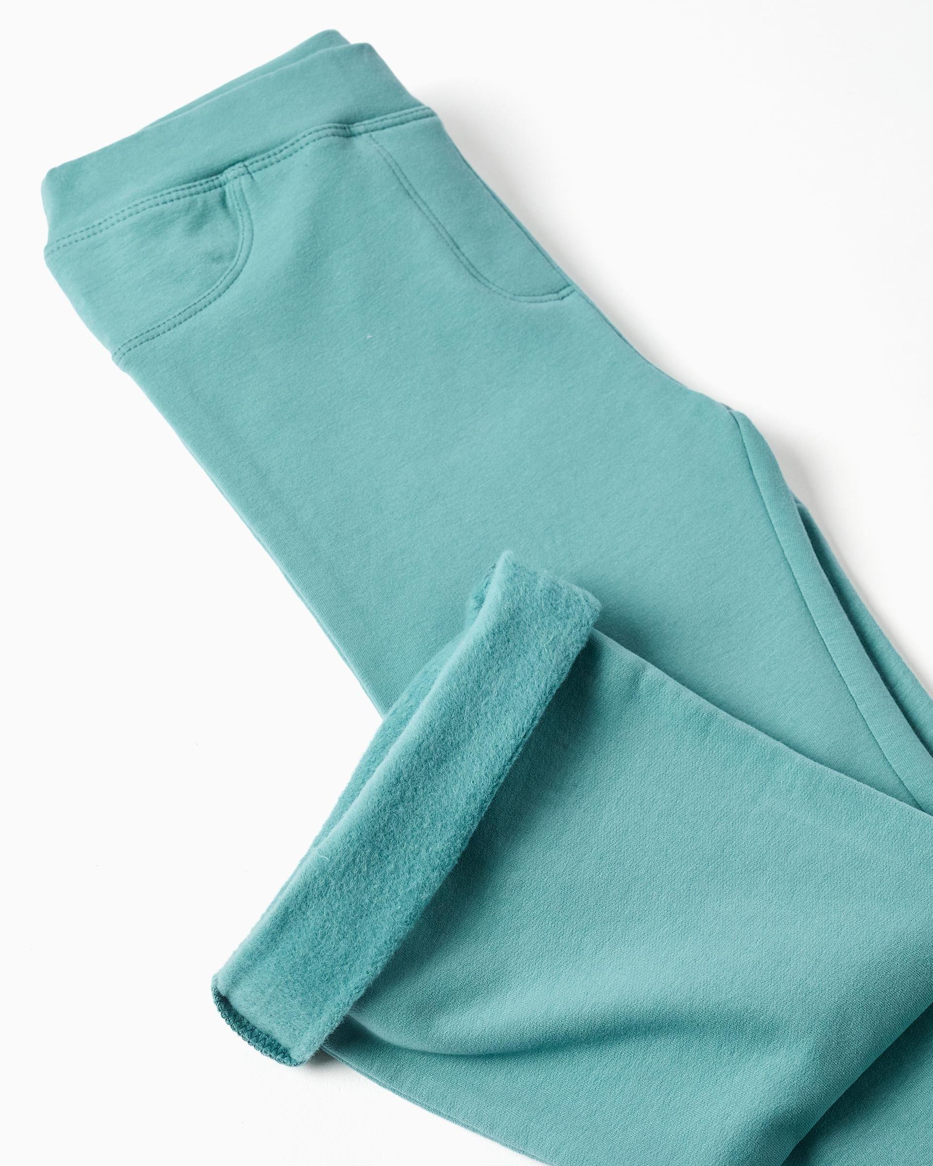 Leggins de niña perchado y de campana - Zippy - Verde claro Verde claro-4