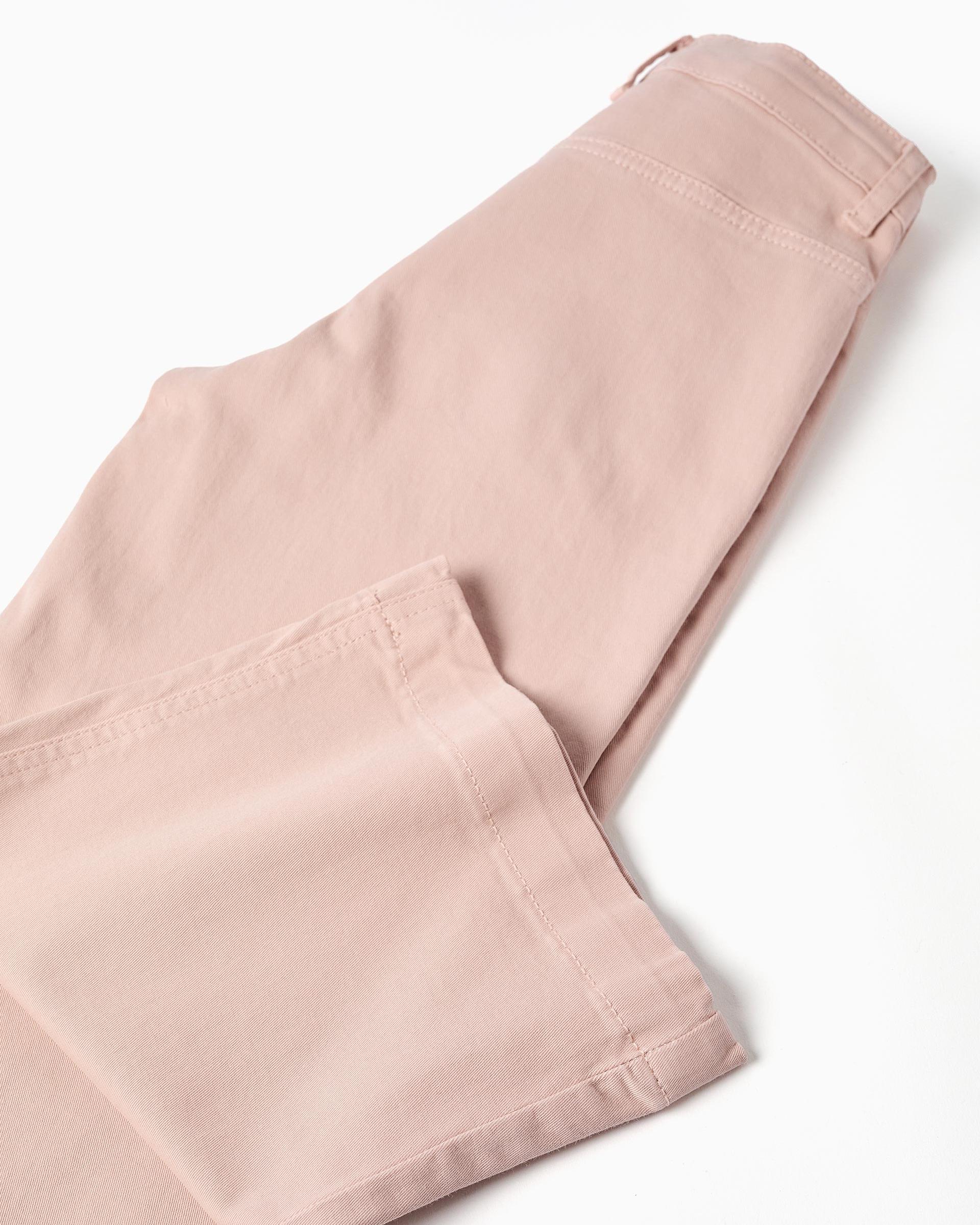 Pantálon de niña de sarga y de pierna ancha - Zippy - Rosa Rosa-4
