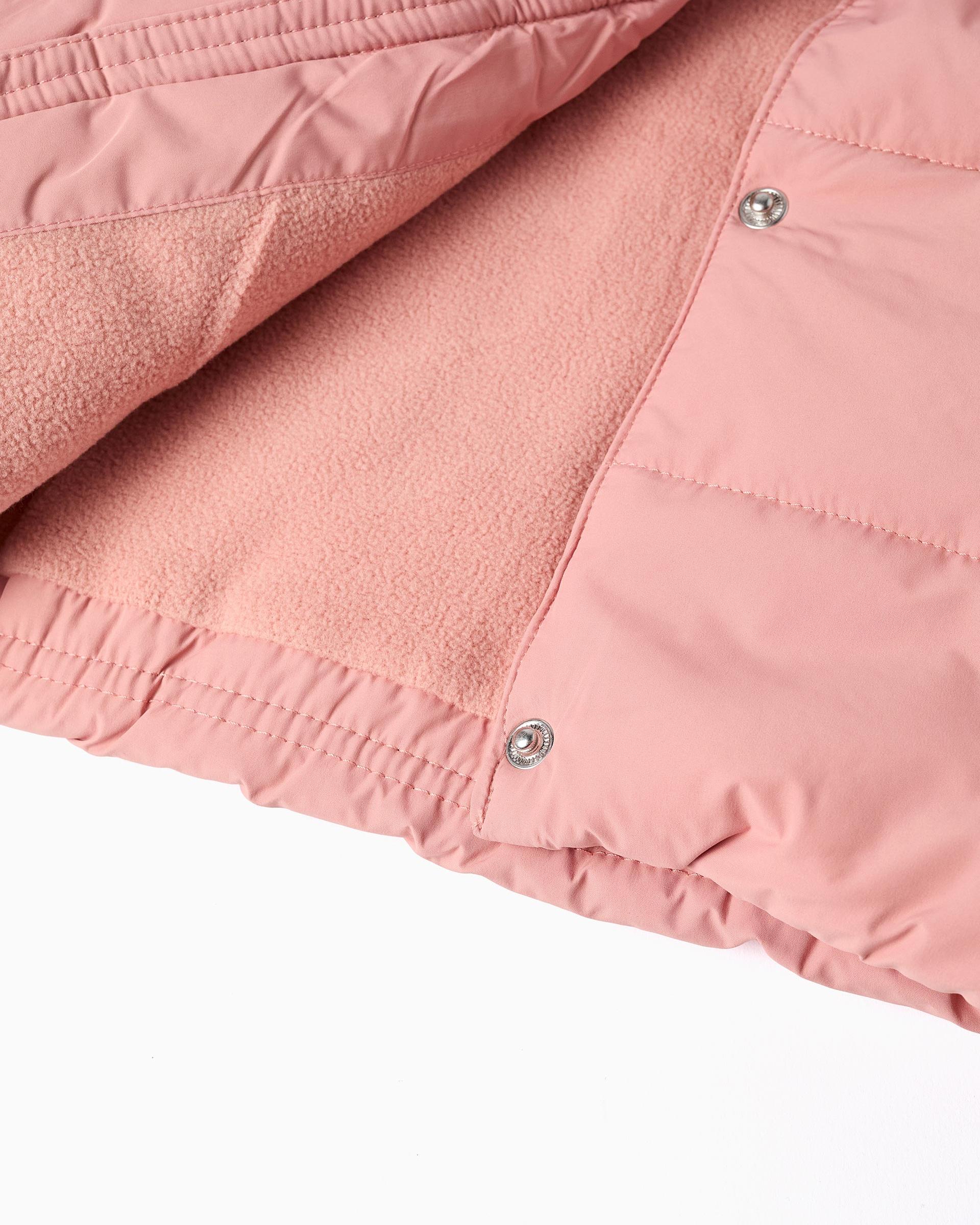 Imagen 4 de Chaleco de bebé niña con forro polar y volantes - Zippy - Rosa Rosa