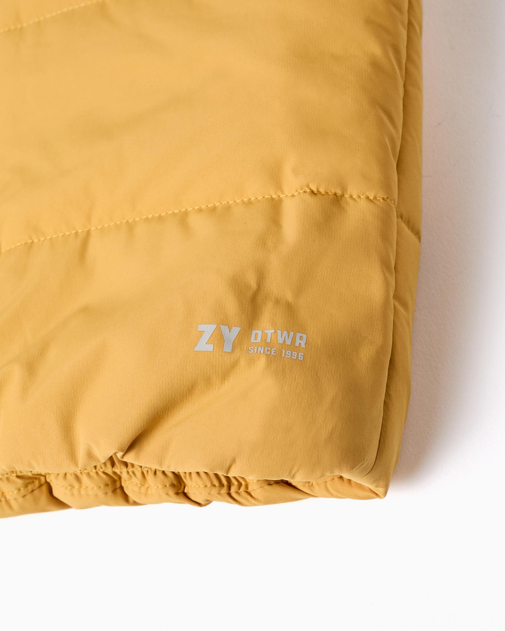 Imagen 5 de Chaleco de bebé niño con capucha y cremallera frontal - Zippy - Amarillo Amarillo
