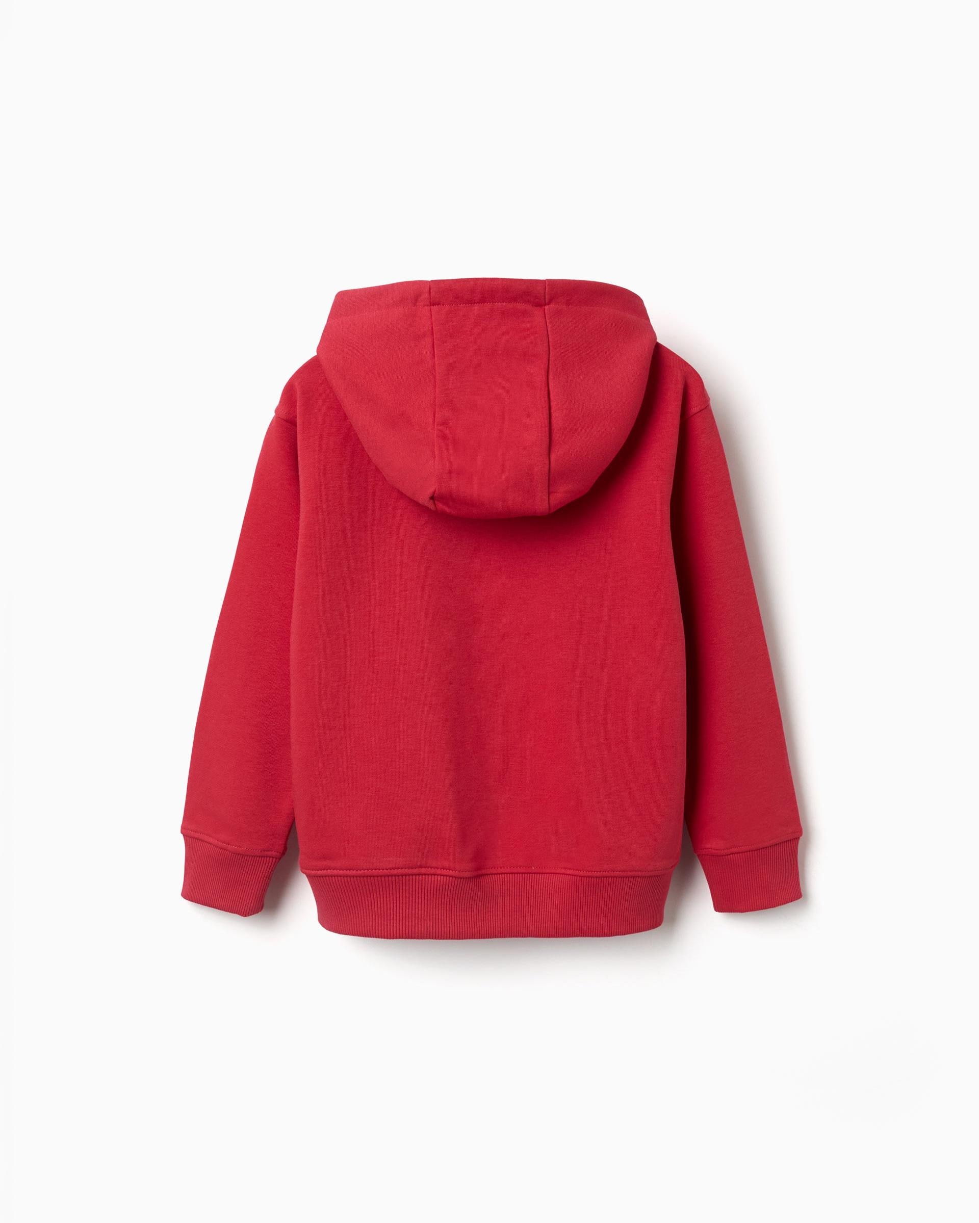 Imagen 3 de Sudadera de niño com capucha y estampado - Zippy - Rojo Rojo