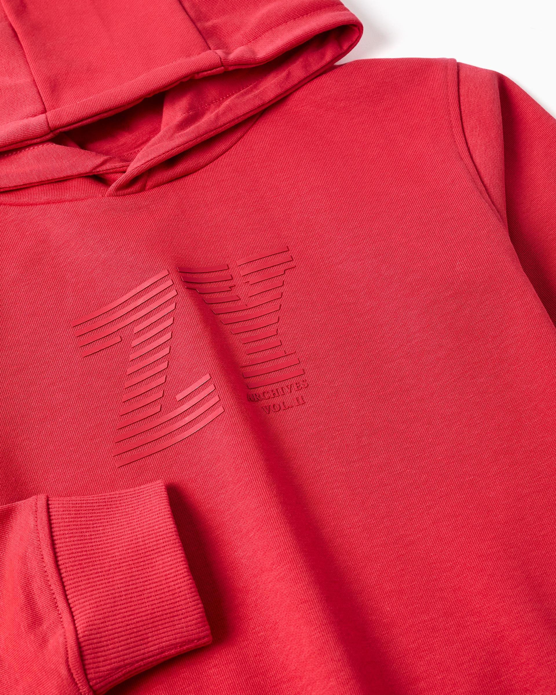 Imagen 2 de Sudadera de niño com capucha y estampado - Zippy - Rojo Rojo
