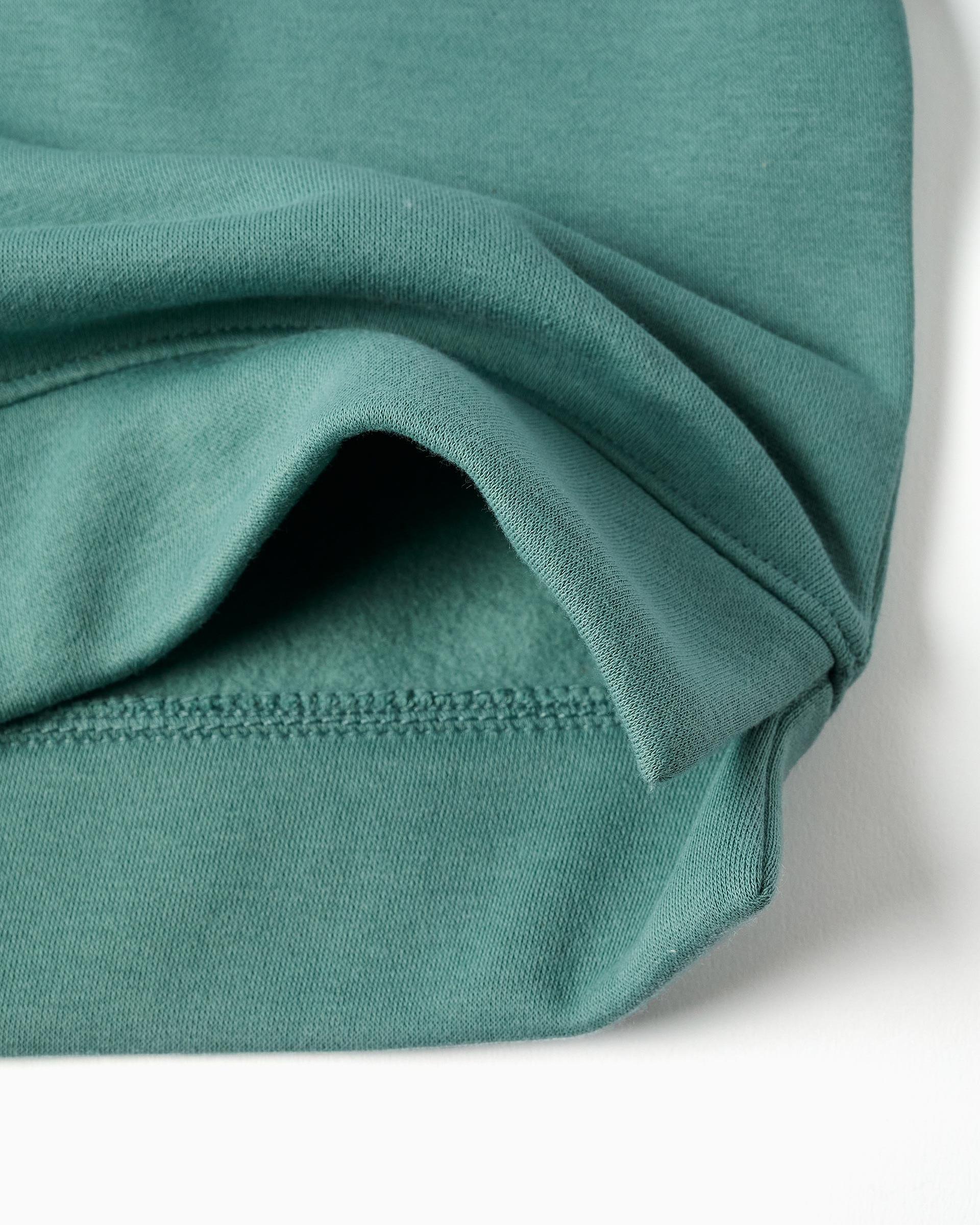 Sudadera de niña perchada y con motivo de arte y naturaleza - Zippy - Verde claro Verde claro-4