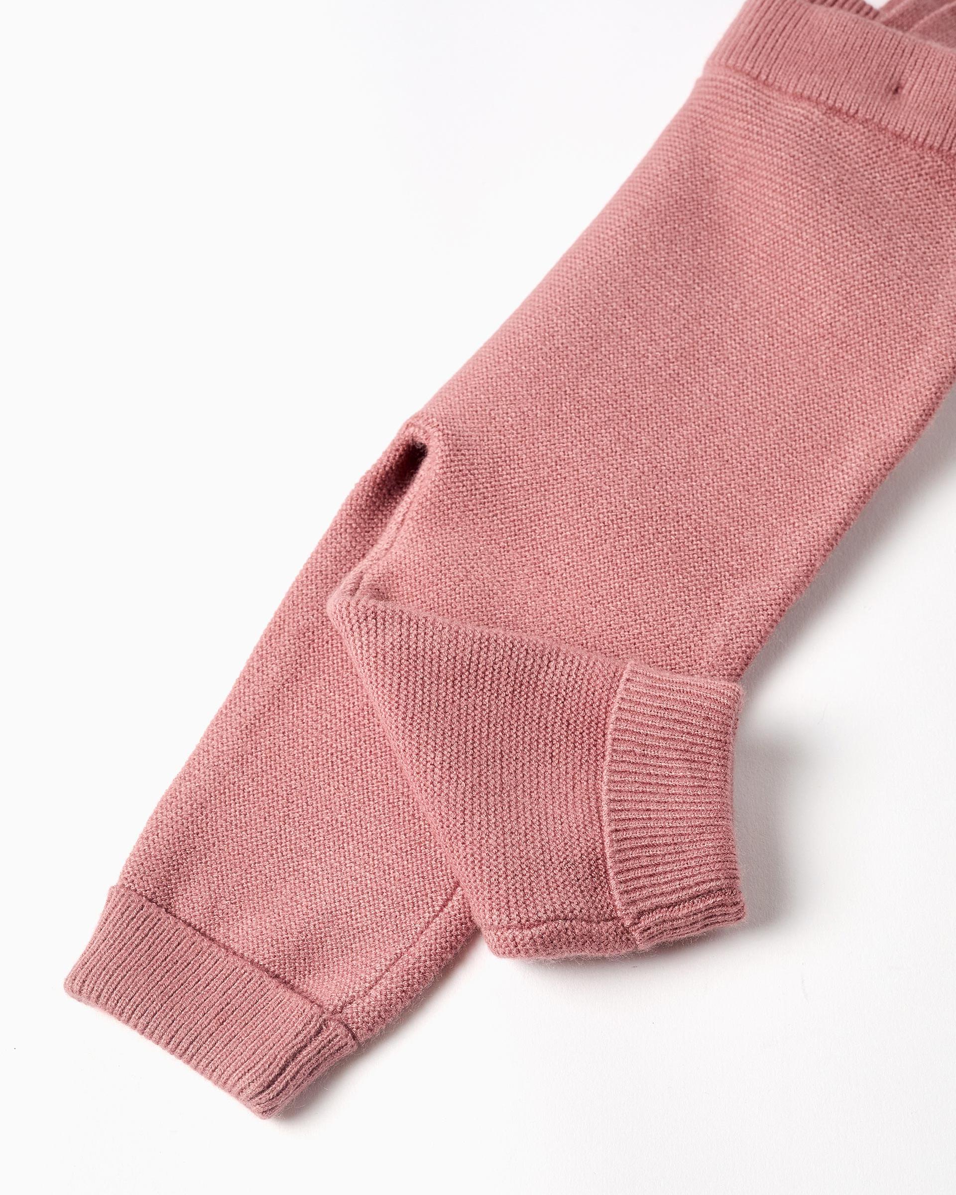 Conjunto de bebé niña con bordado y de punto - Zippy - Rosa Rosa-5