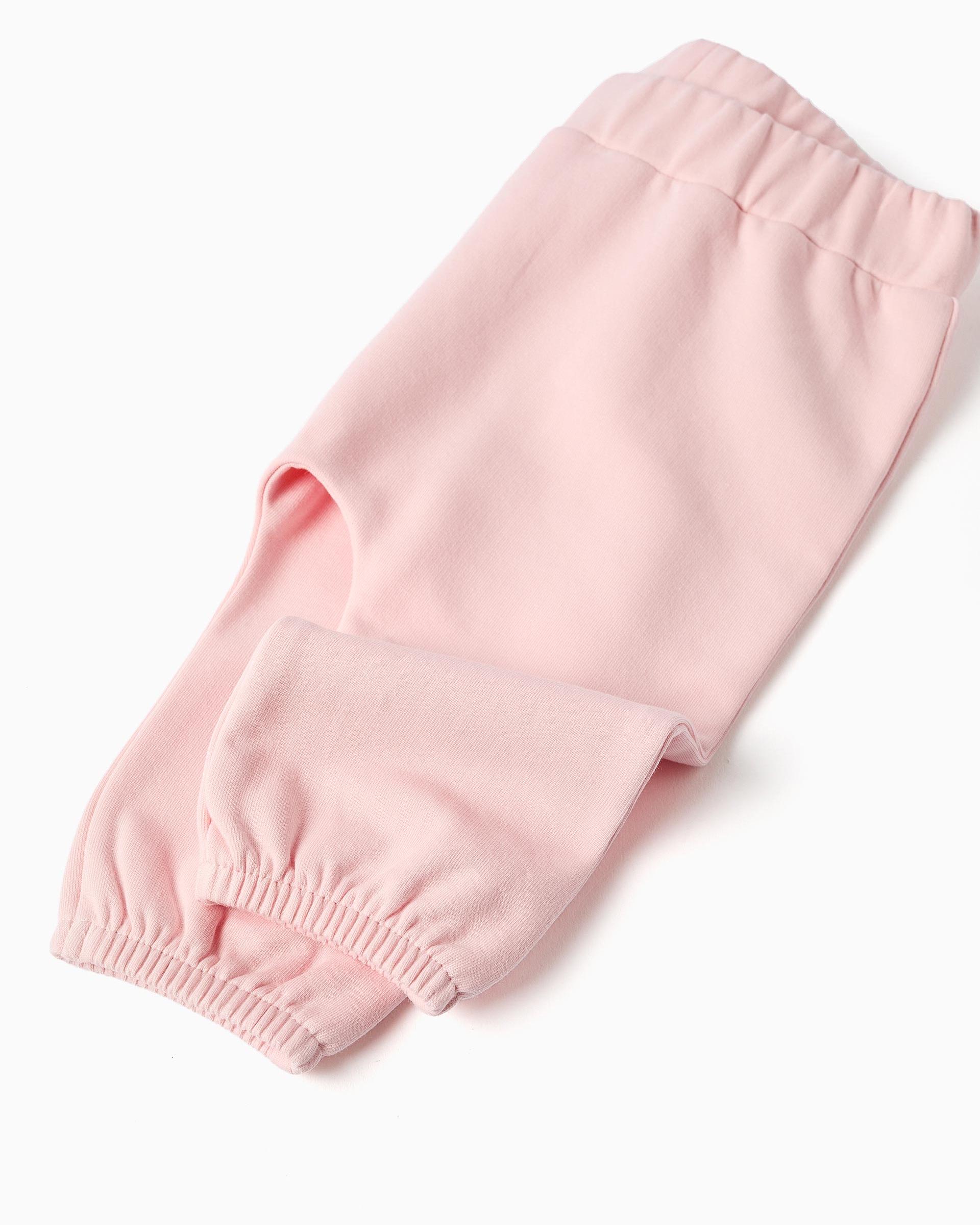 Chándal de bebé niña perchado y con estampado minnie - Zippy - Blanco Blanco-4