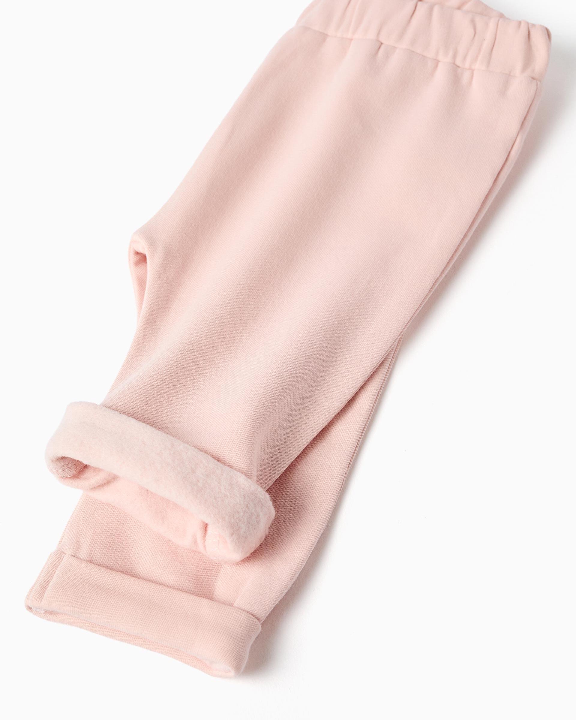 Chándal de bebé niña perchado y con estampado floral - Zippy - Blanco Blanco-2