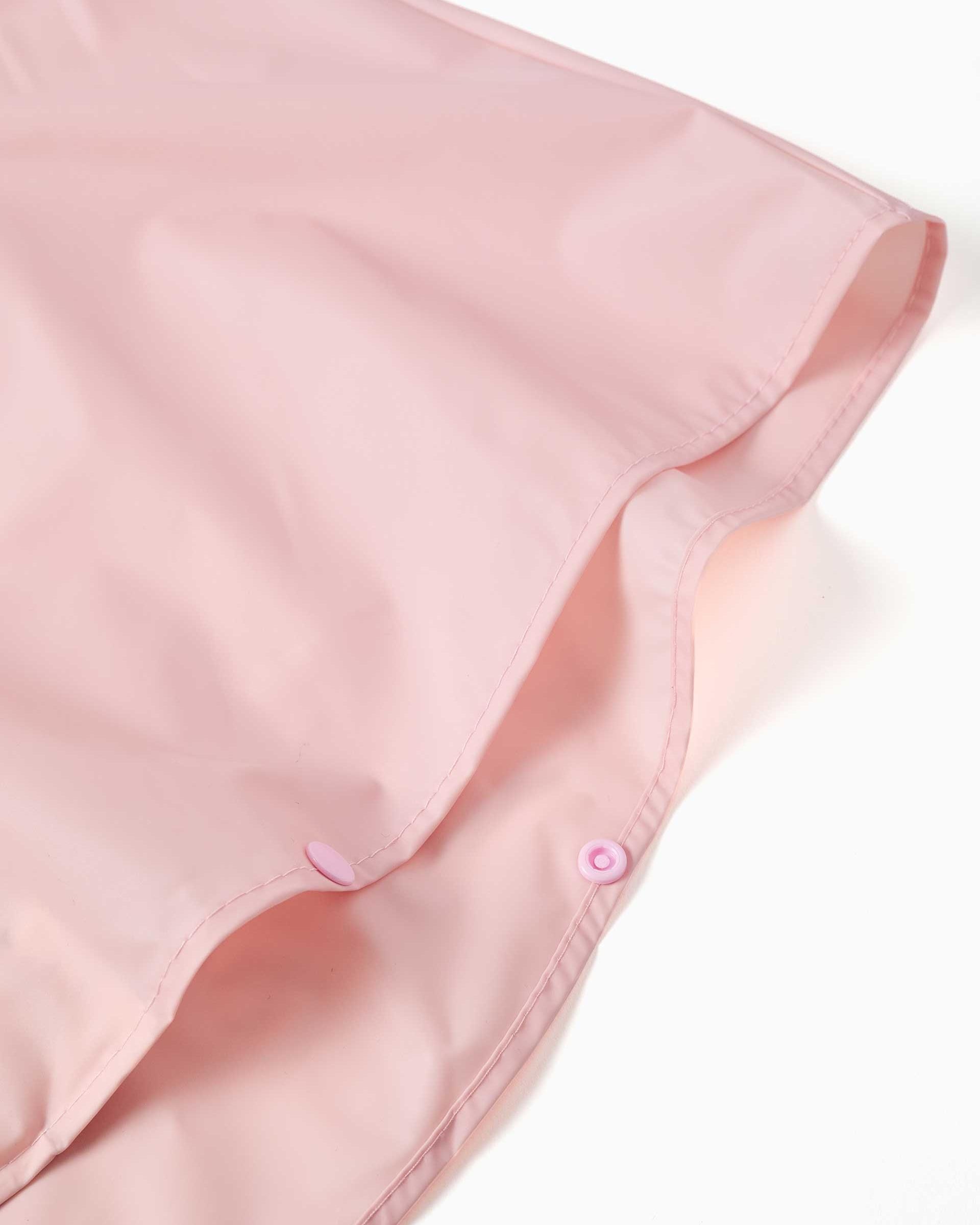Capa de lluvia con capucha y estampado stitch - Zippy - Rosa Rosa-4