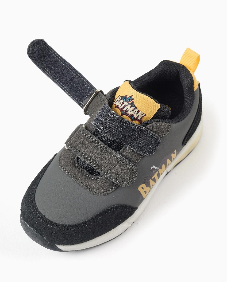 Imagen 4 de Zapatillas deportivas de niño con luces y estampado batman - Zippy - Negro Negro