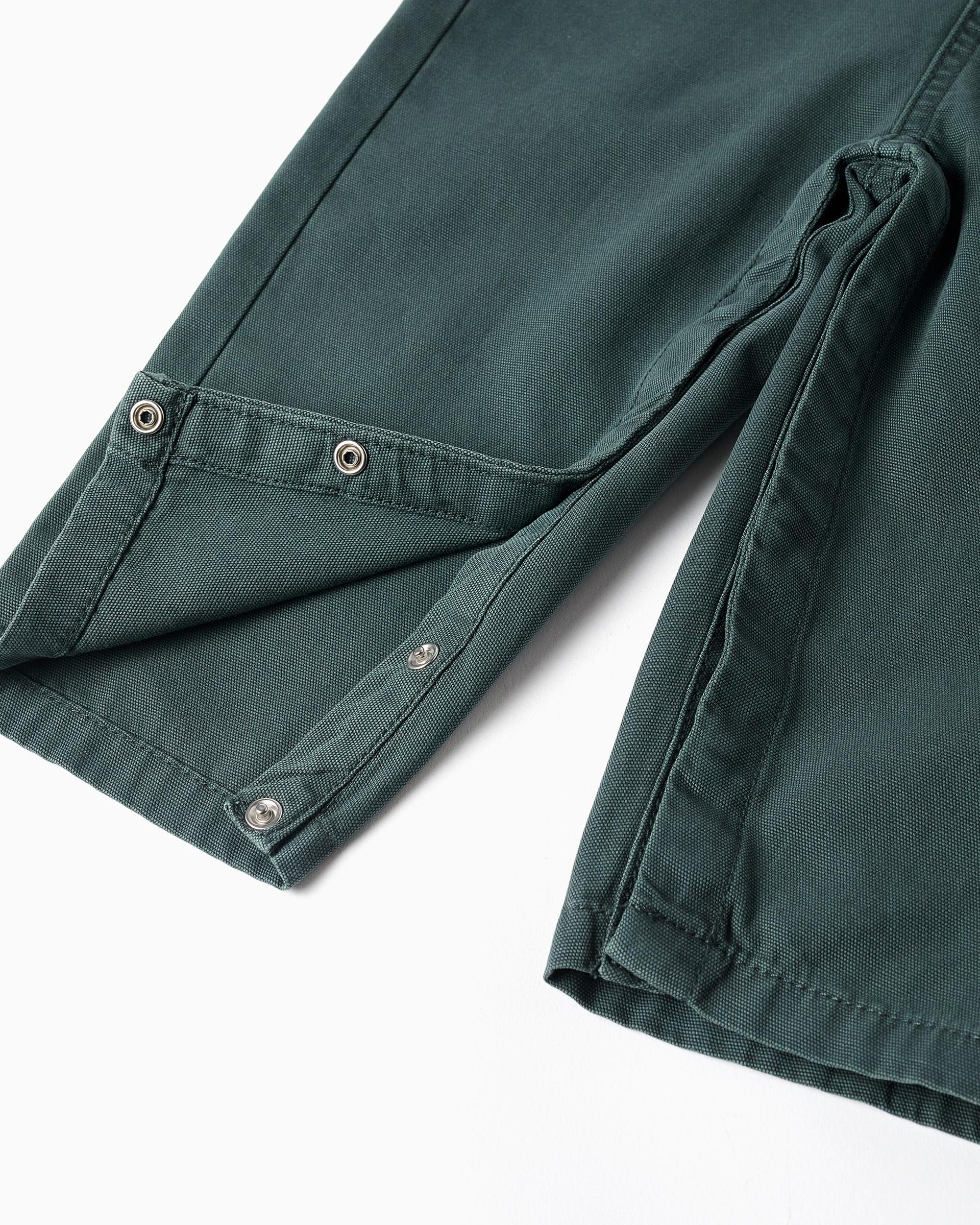 Peto de bebé niño 100% algodón y con bolsillos - Zippy - Verde oscuro Verde oscuro-4