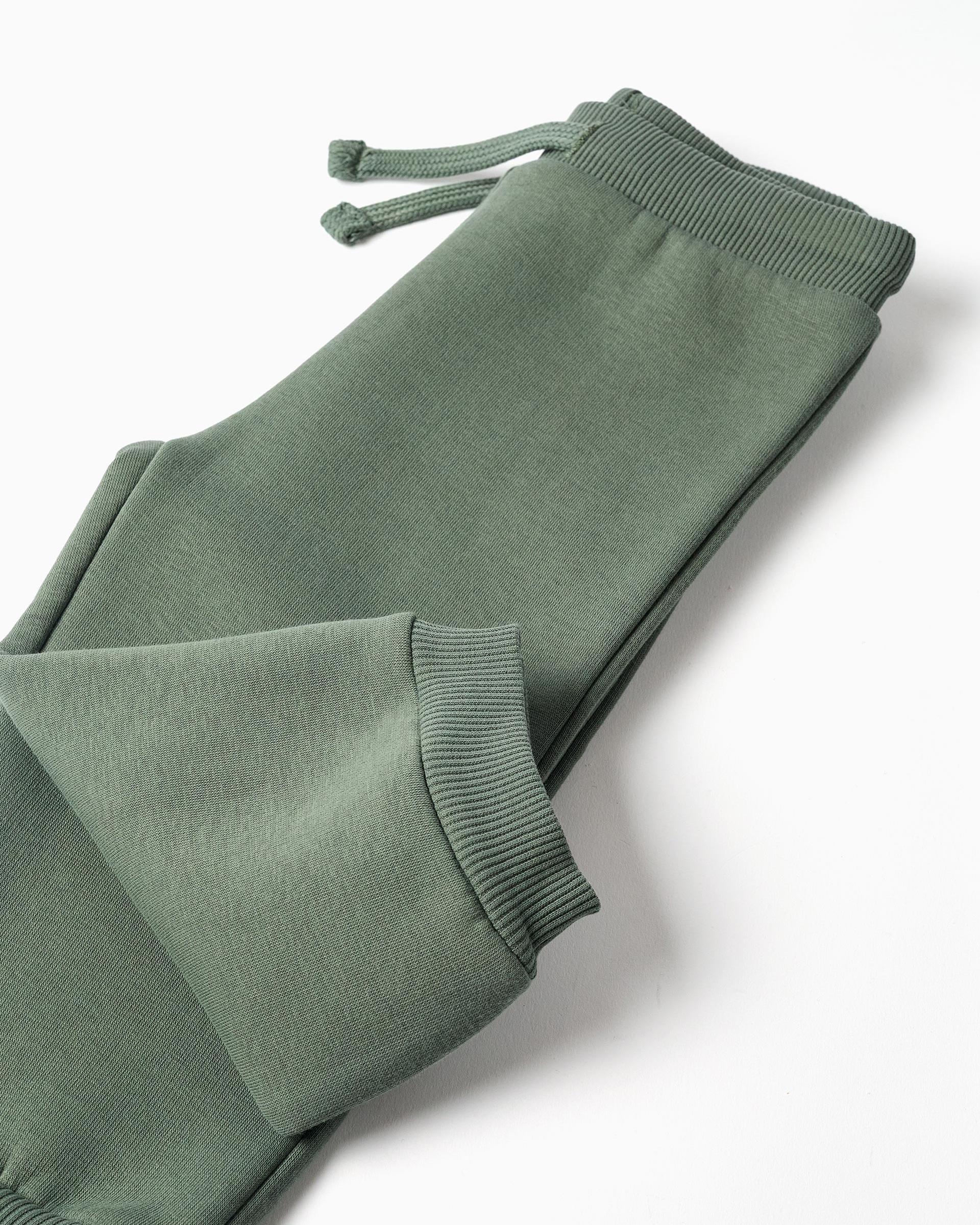 Chándal de bebé niño perchado y con estampado - Zippy - Verde oscuro Verde oscuro-4