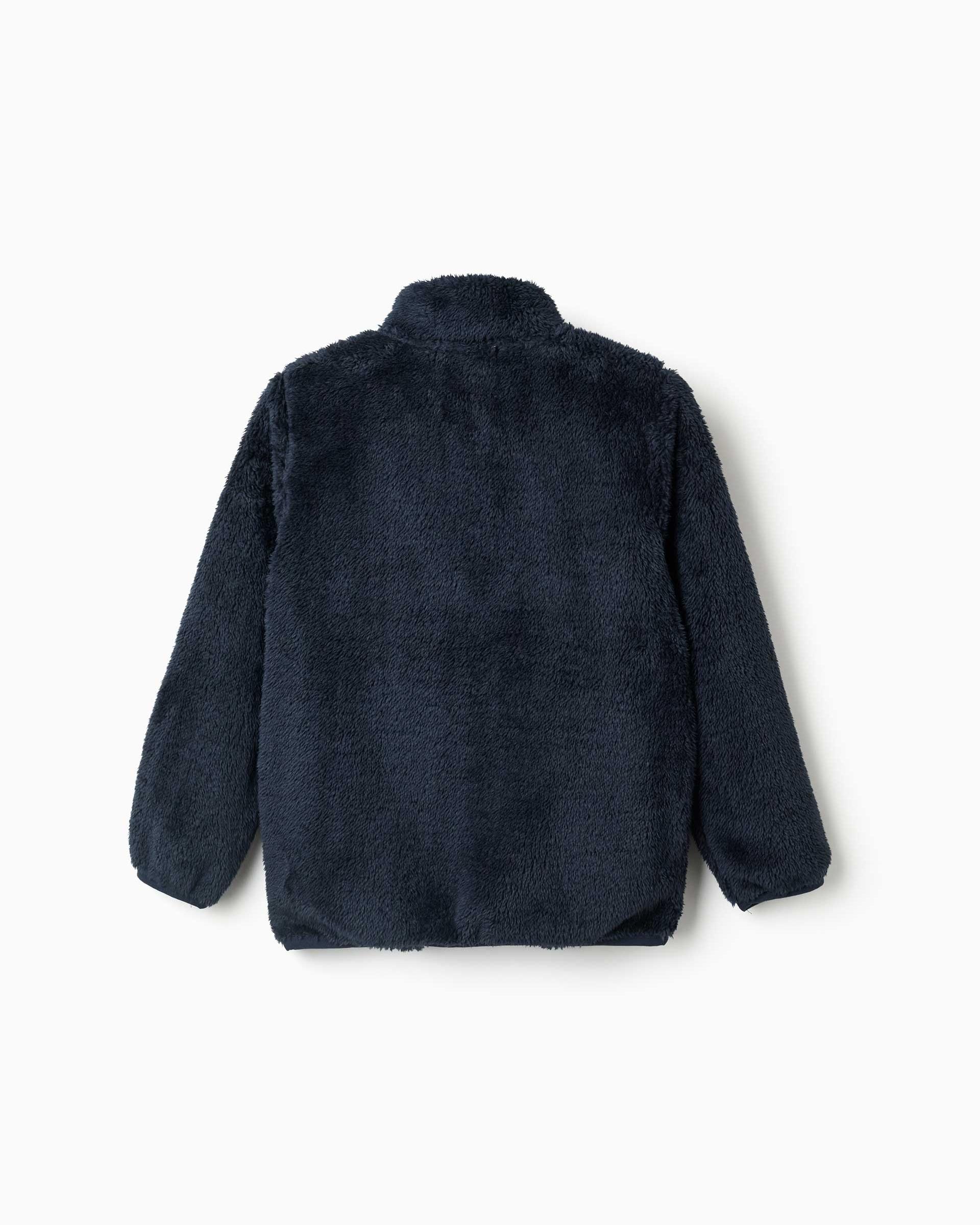 Chaqueta de niño con cierre de cremallera y bolsillos - Zippy - Azul marino Azul marino-3