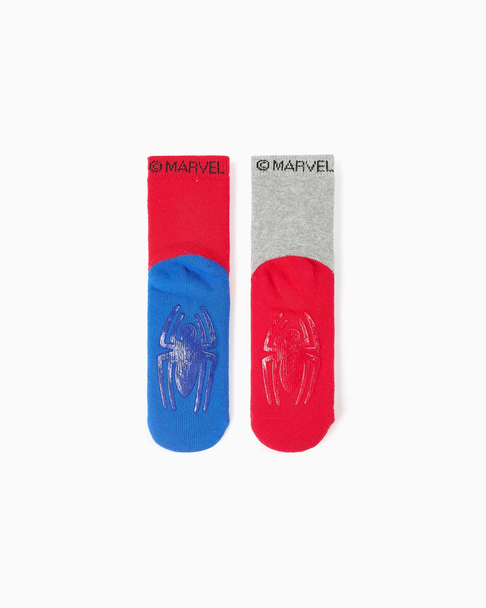 Calcetin de niño antideslizantes y con estampados spider man - Zippy - Multicolor Multicolor-3