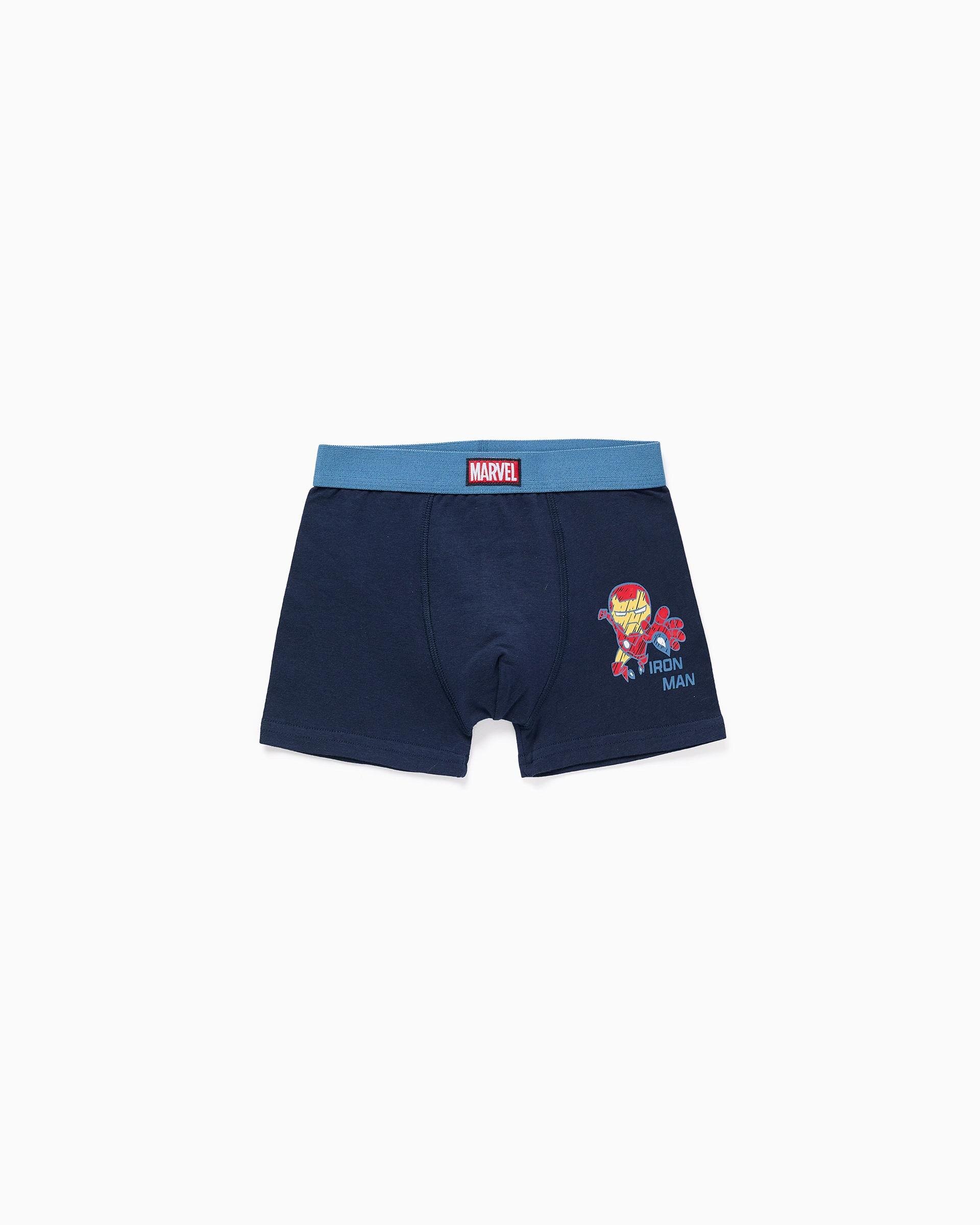 Imagen 3 de Pack de 4 calzoncillos bóxers de niño de algodón y con estampados Marvel - Zippy - Multicolor Multicolor