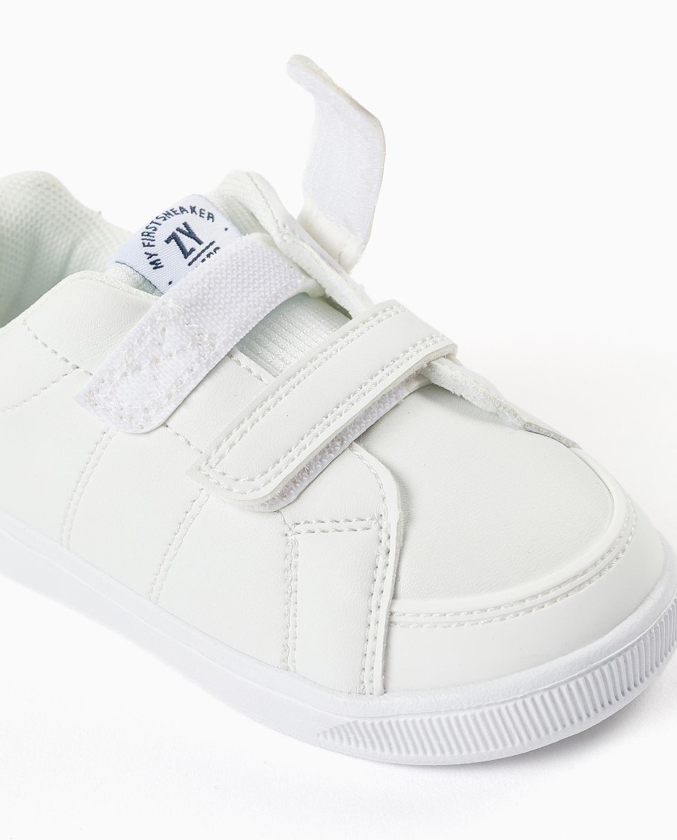 Zapatillas deportivas de bebé niño con tiras autoadherentes y suela antideslizante - Zippy - Azul marino Azul marino-4