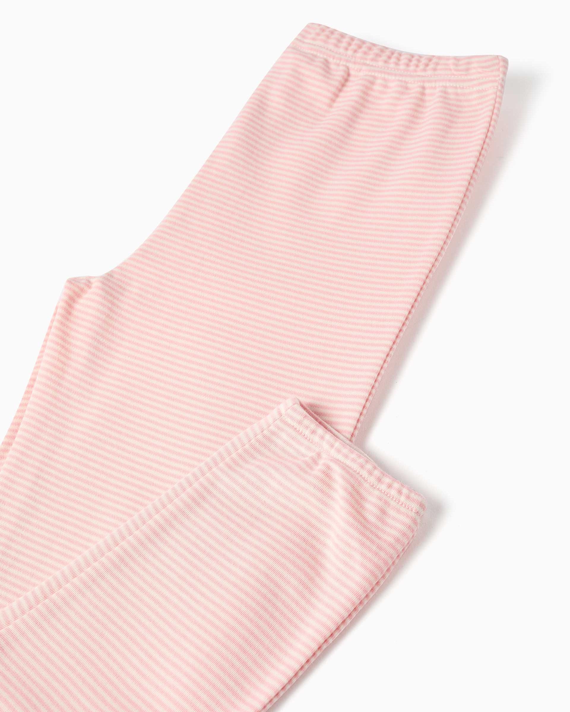 Imagen 4 de Pijama de niña 100% algodón y con estampado floral - Zippy - Blanco Blanco