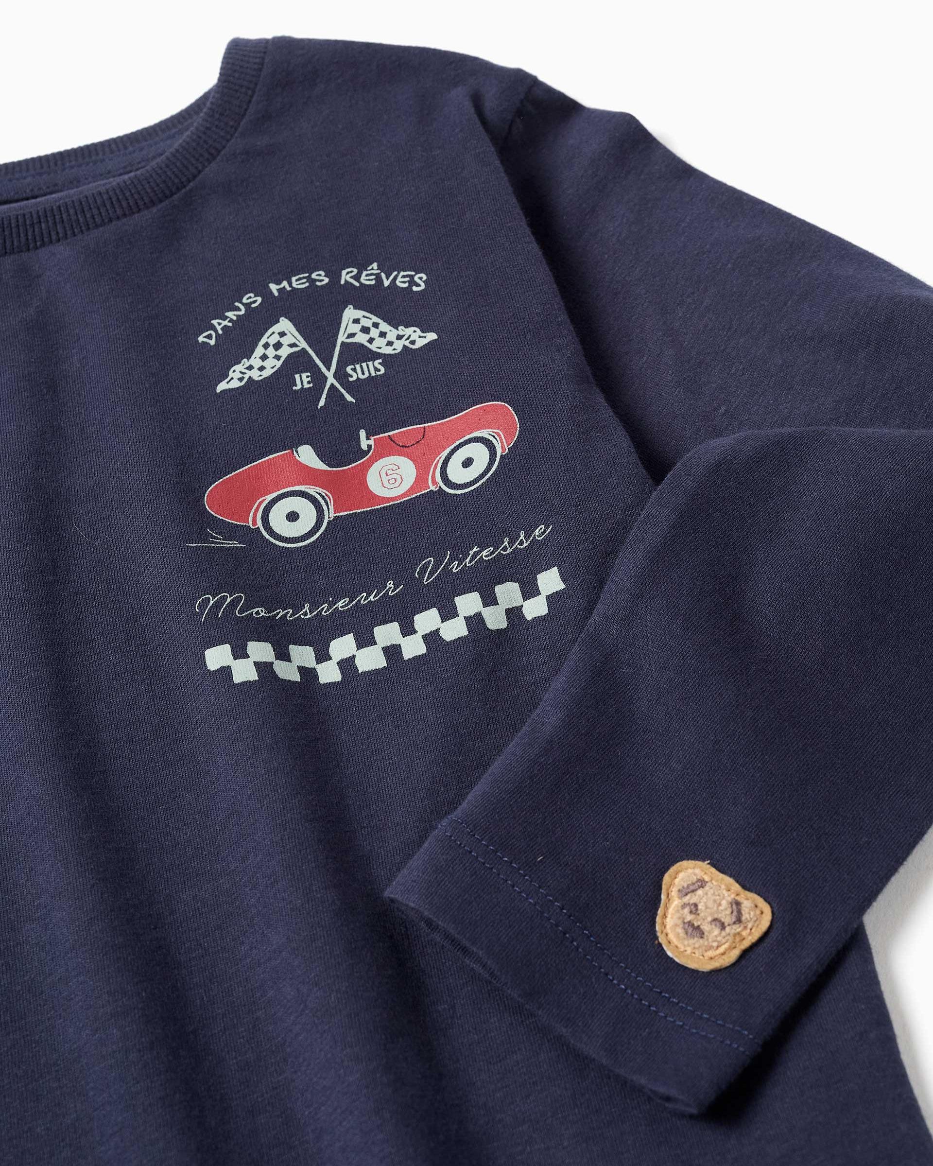 Pack de 2 pijamas de niño 100% algodón y con estampado de coches - Zippy - Multicolor Multicolor-4