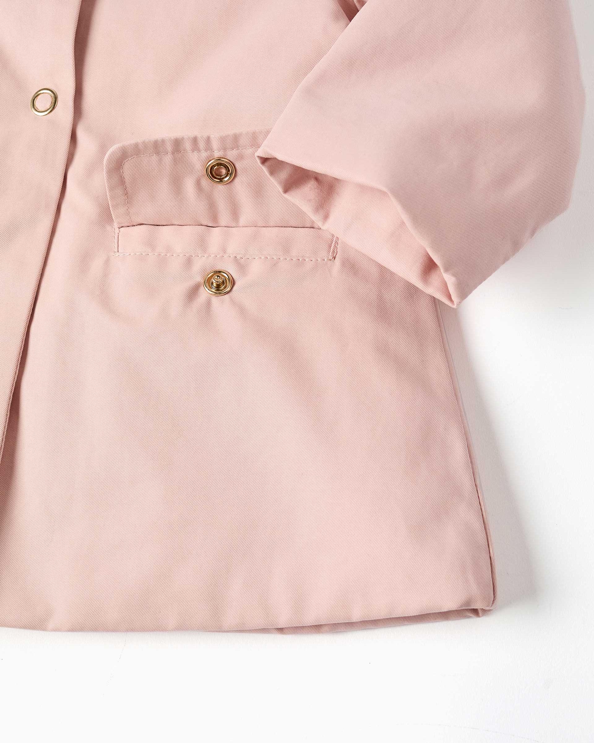 Imagen 6 de Parka de bebé niña con capucha desmontable y forro - Zippy - Rosa Rosa