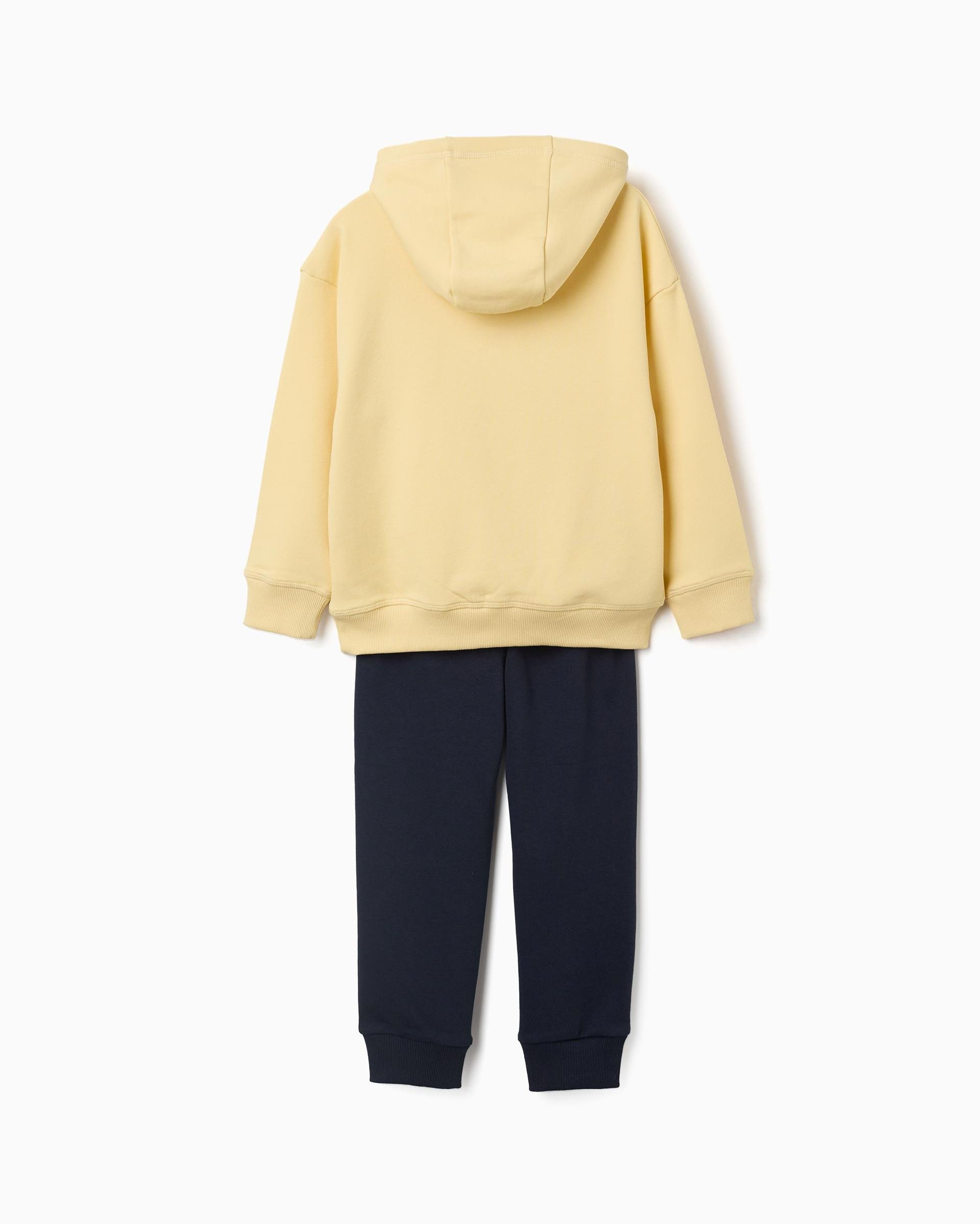 Imagen 3 de Conjunto de ropa deportiva de niño perchado y con estampado - Zippy - Amarillo Amarillo