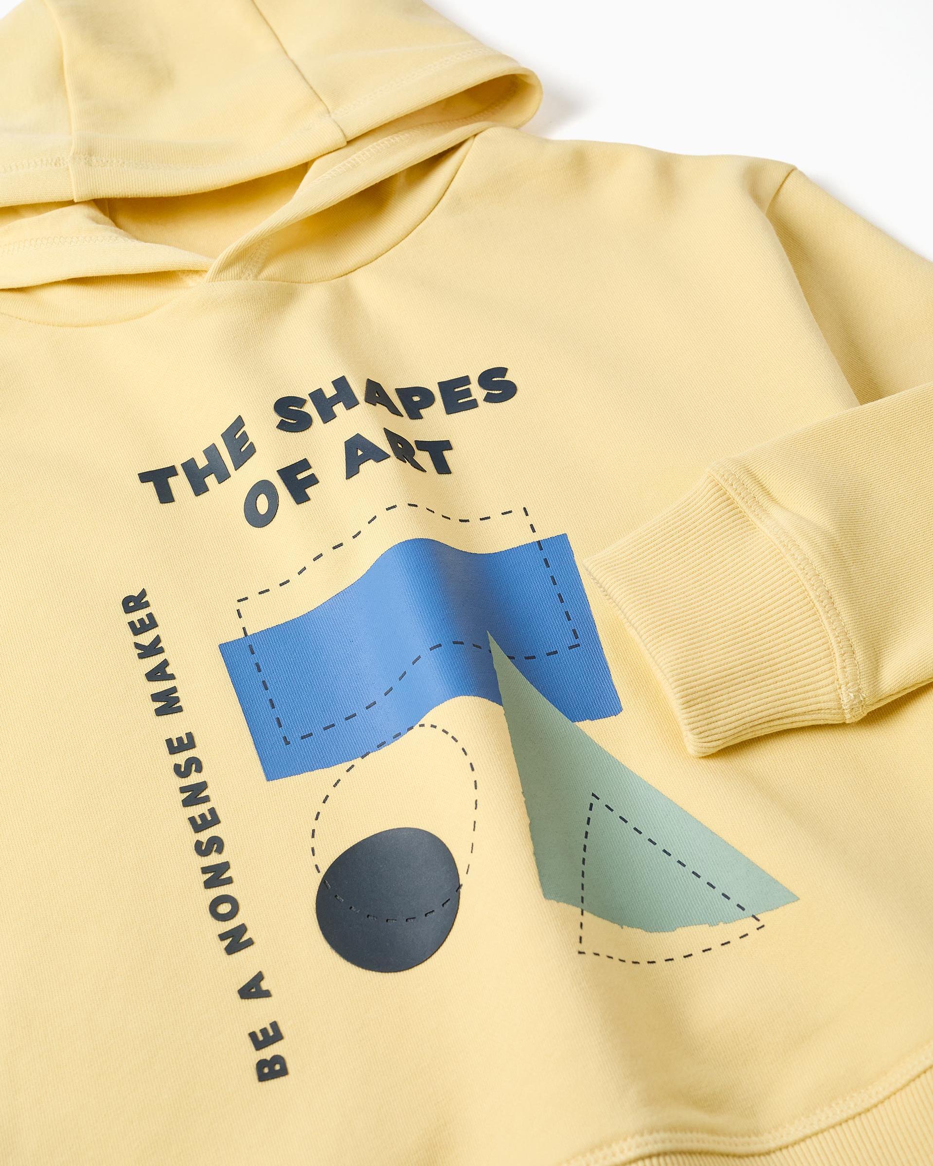 Imagen 2 de Conjunto de ropa deportiva de niño perchado y con estampado - Zippy - Amarillo Amarillo